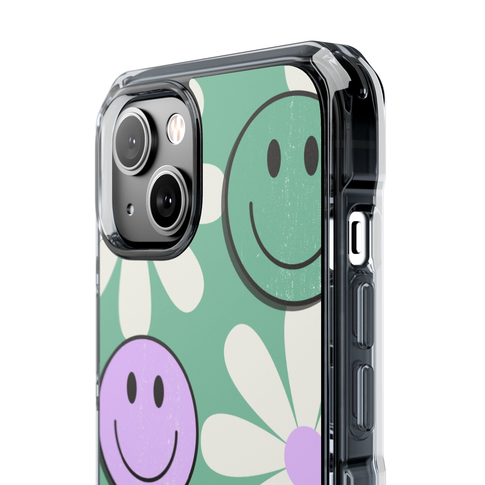 Smiley Daisy Glow iPhone 14 Case - Impact