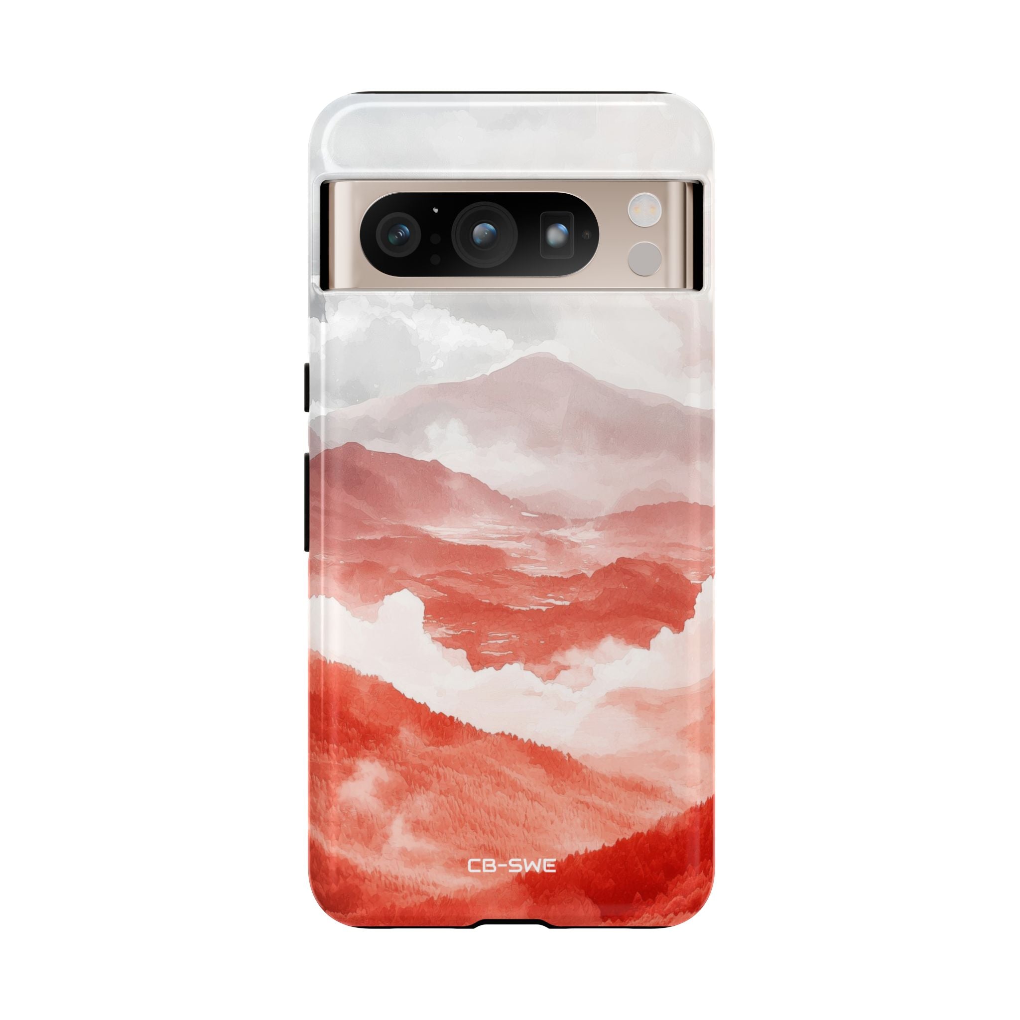 Mountain Flames Rise - Google Pixel Case