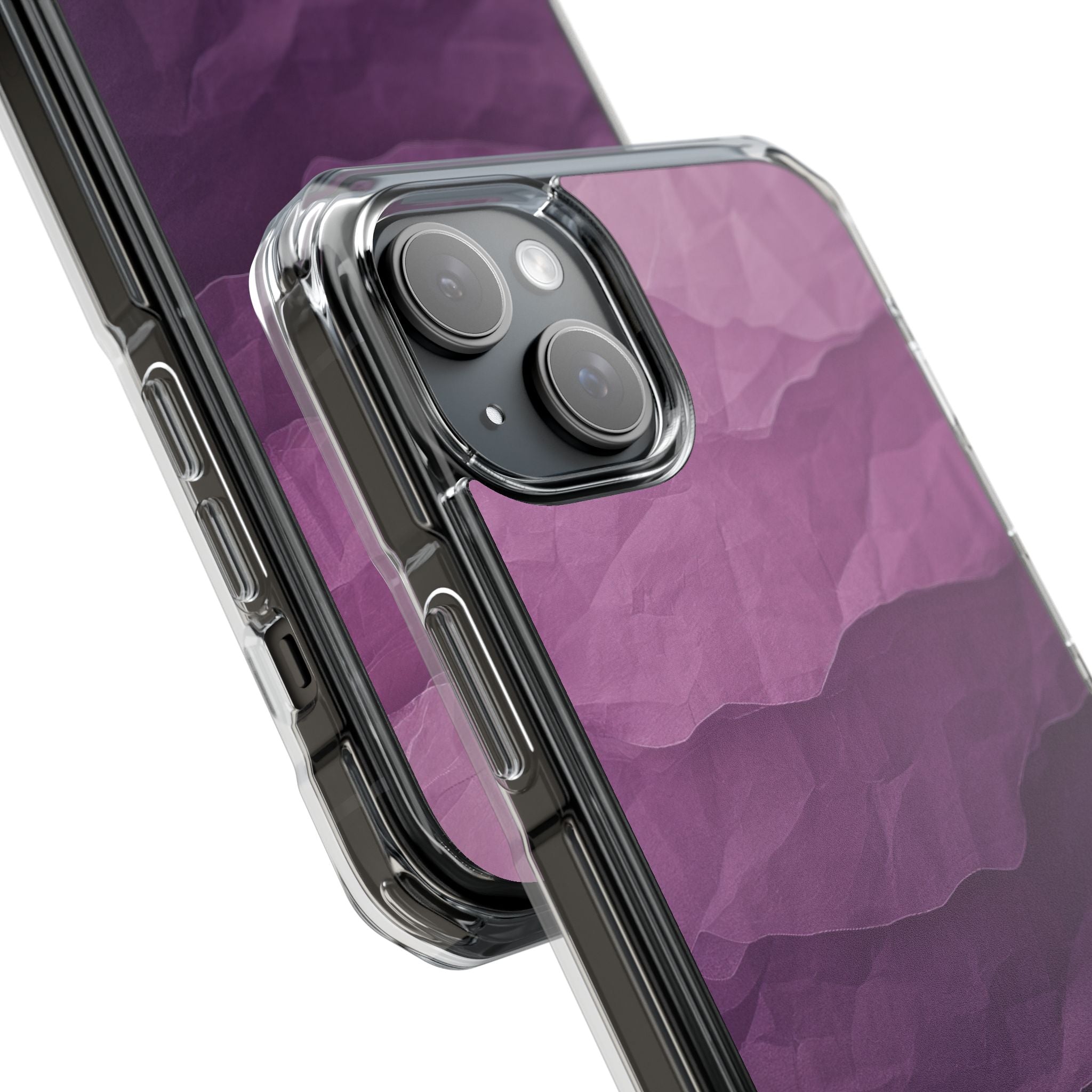 Lavender Dream Layers iPhone 15 - Impact Clear+