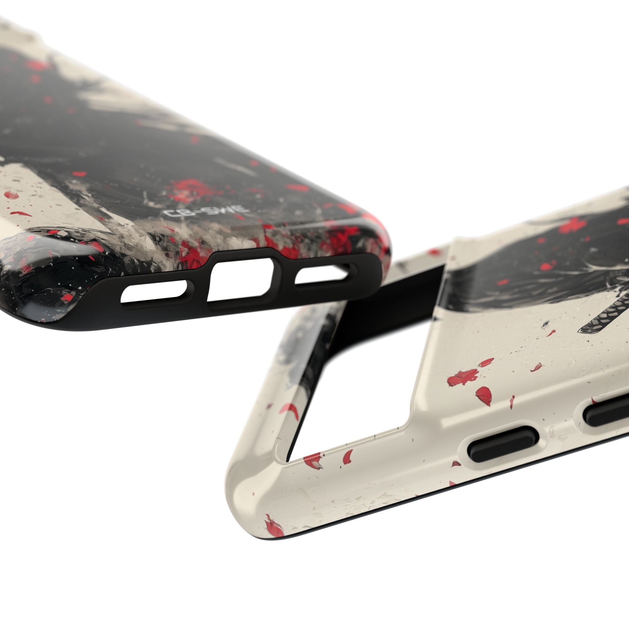 Falling Samurai Petals - Google Pixel Case