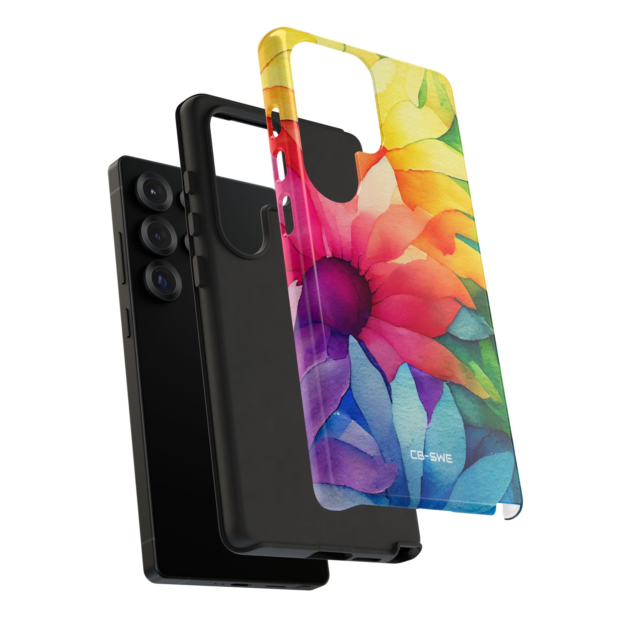 Vibrant Floral Symphony - Samsung Case