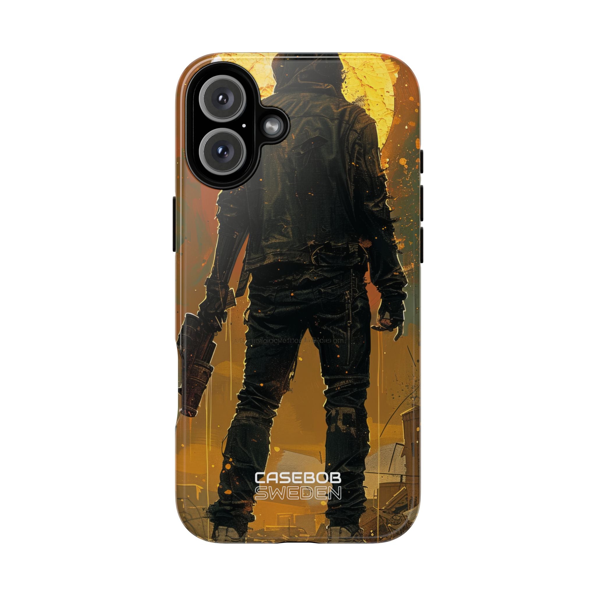 Crimson Fallout Horizon iPhone 16 - Tough