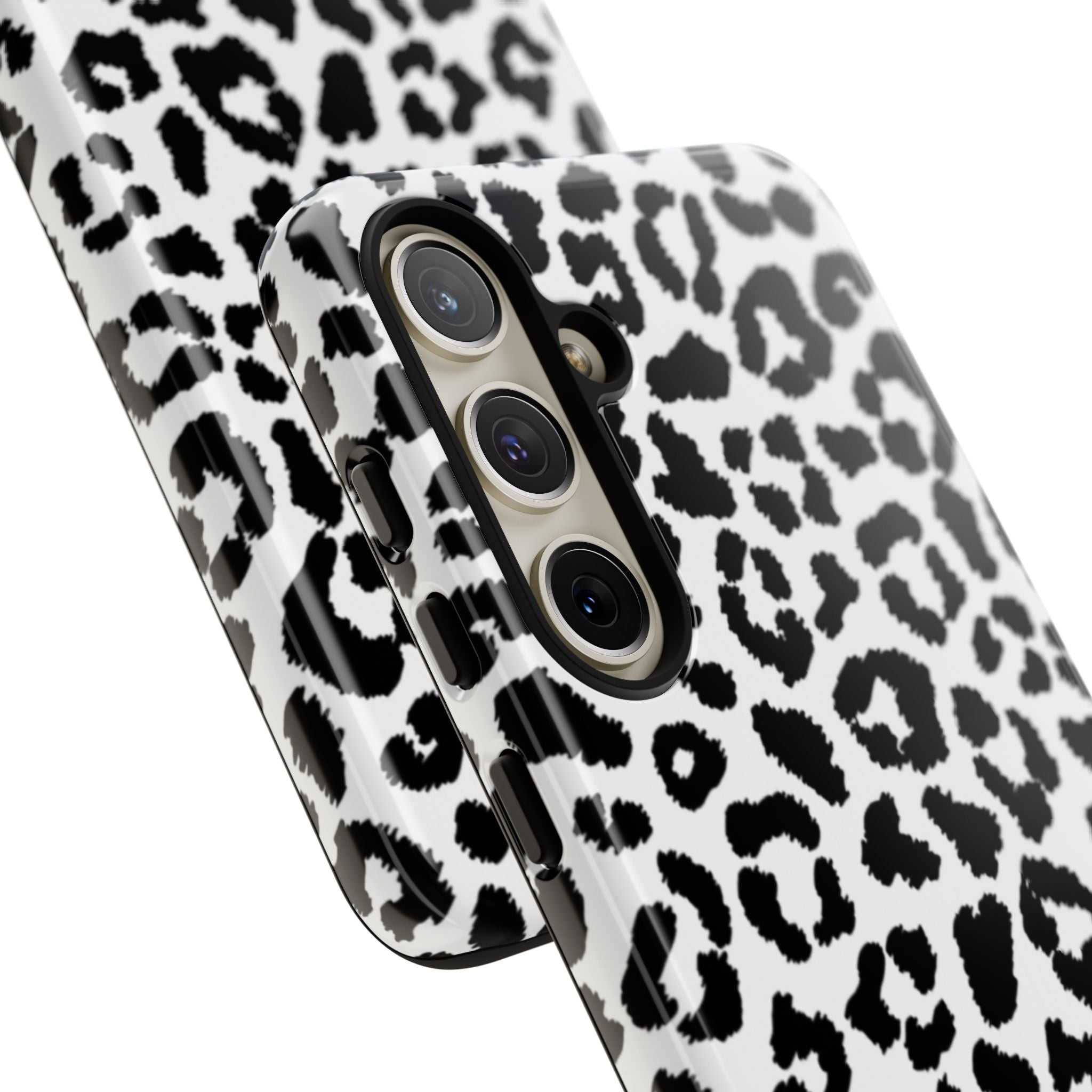 Monochrome Leopard Essence - Samsung Case