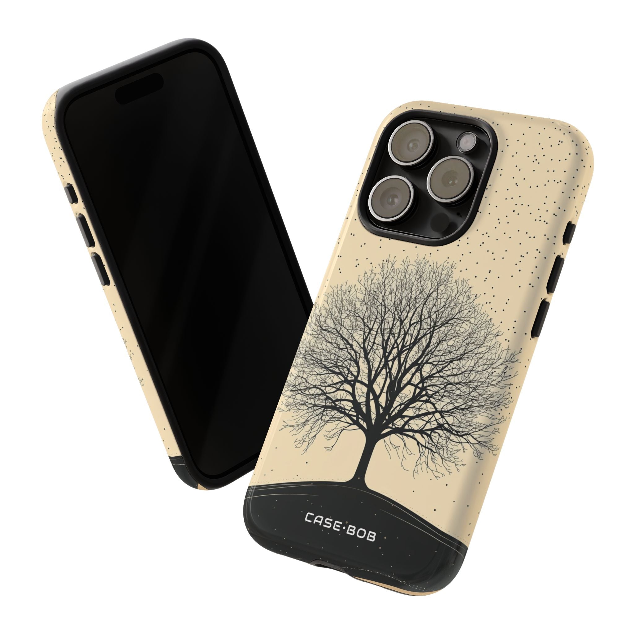 Silent Branches iPhone 15 Pro Case - Tough