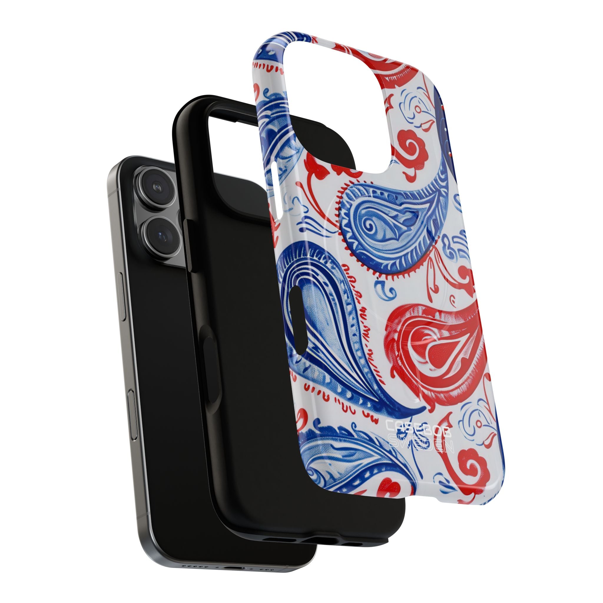 Vibrant Paisley Swirls iPhone 16 - Tough+