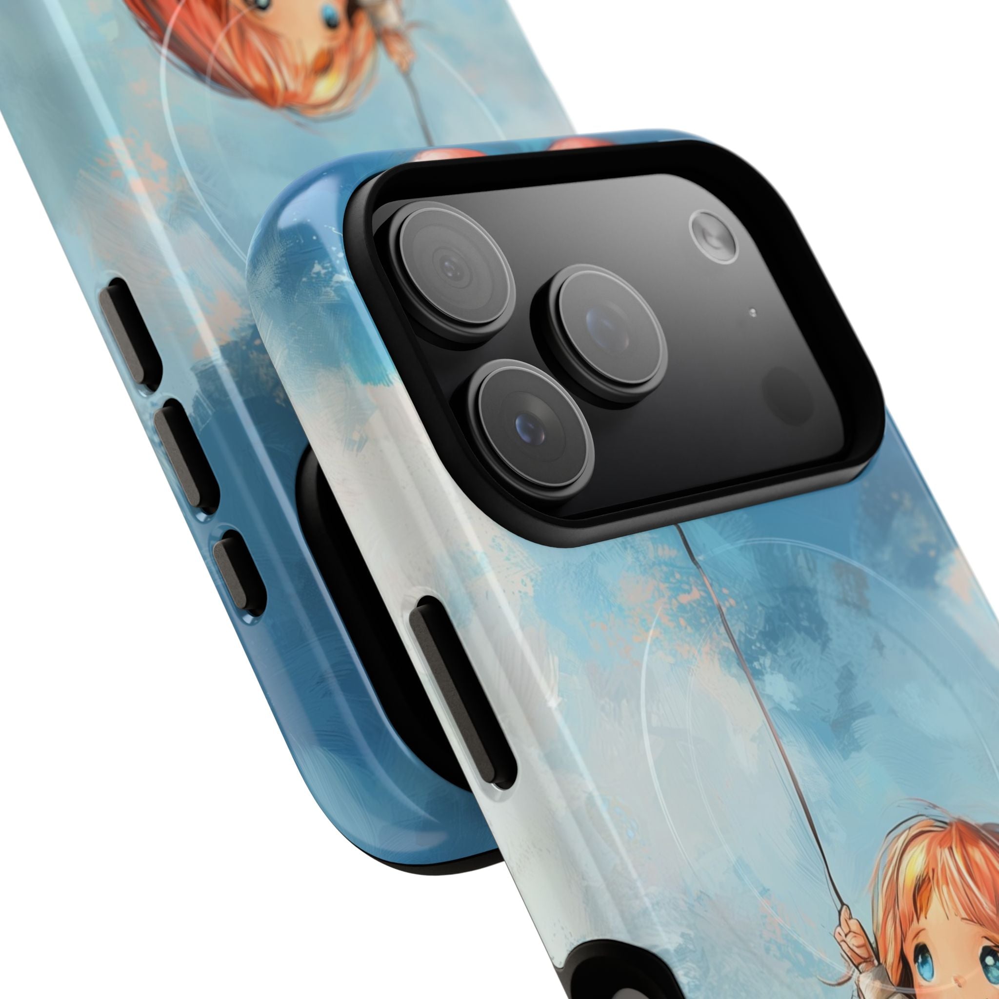 Heart Balloon Whimsy iPhone 17 Pro Case - Tough+