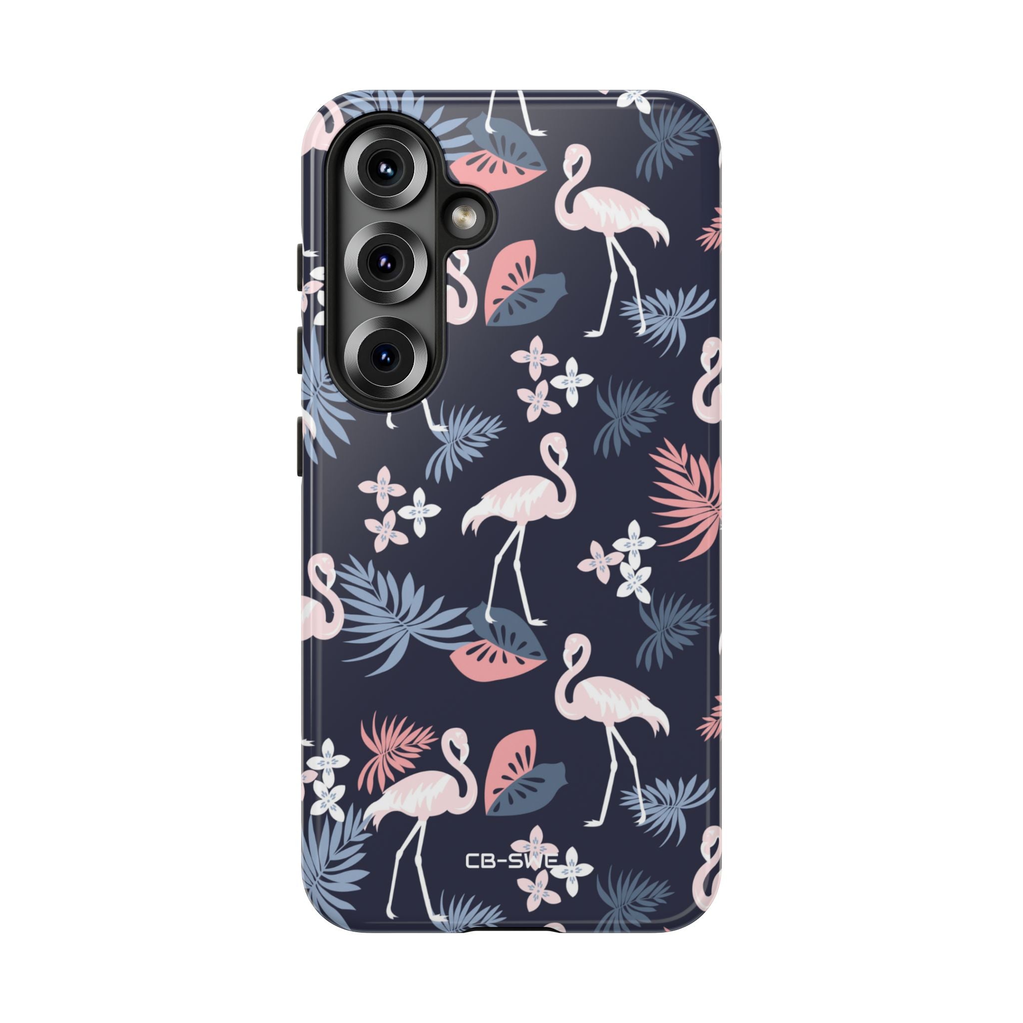 Flamingos Dance Playfully - Samsung Case