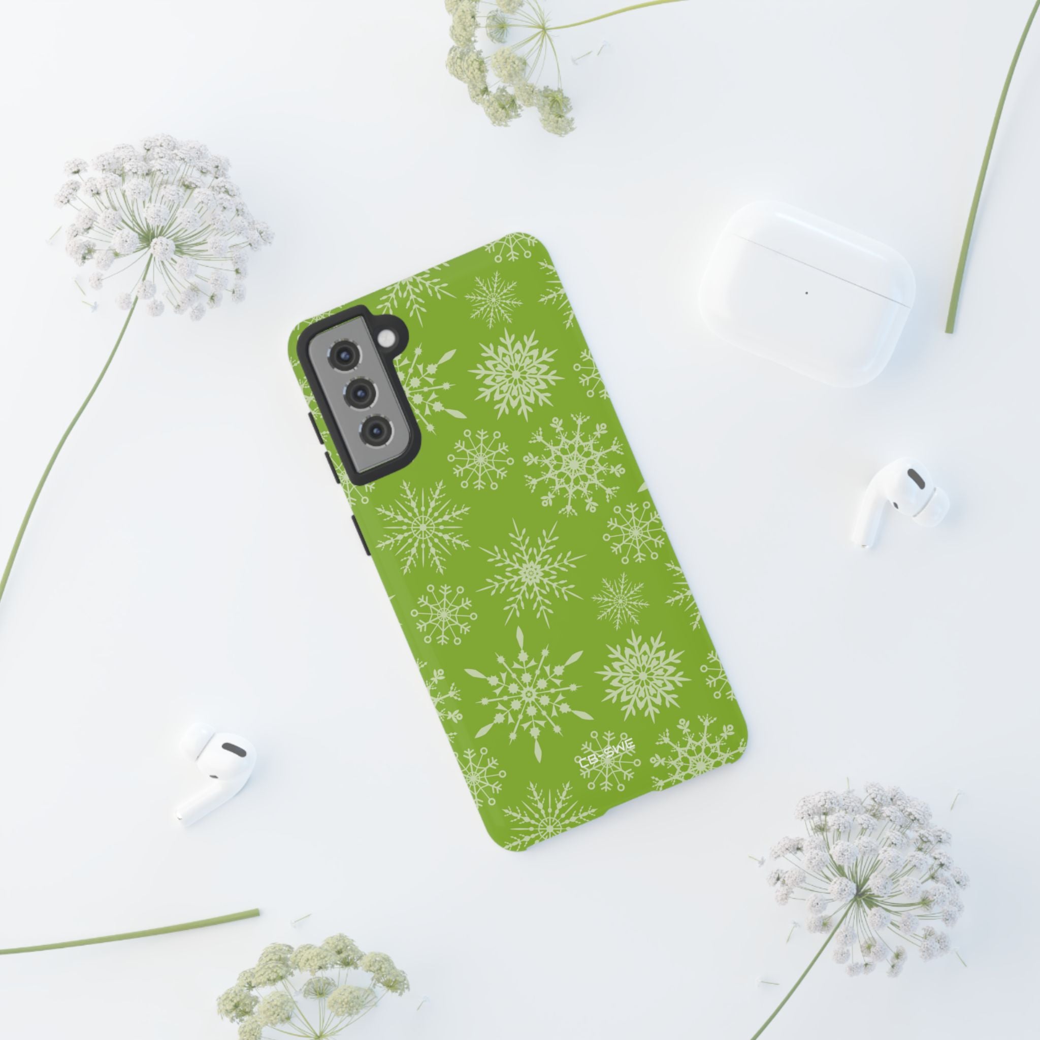 Snowflakes Dance Whimsically - Samsung Case