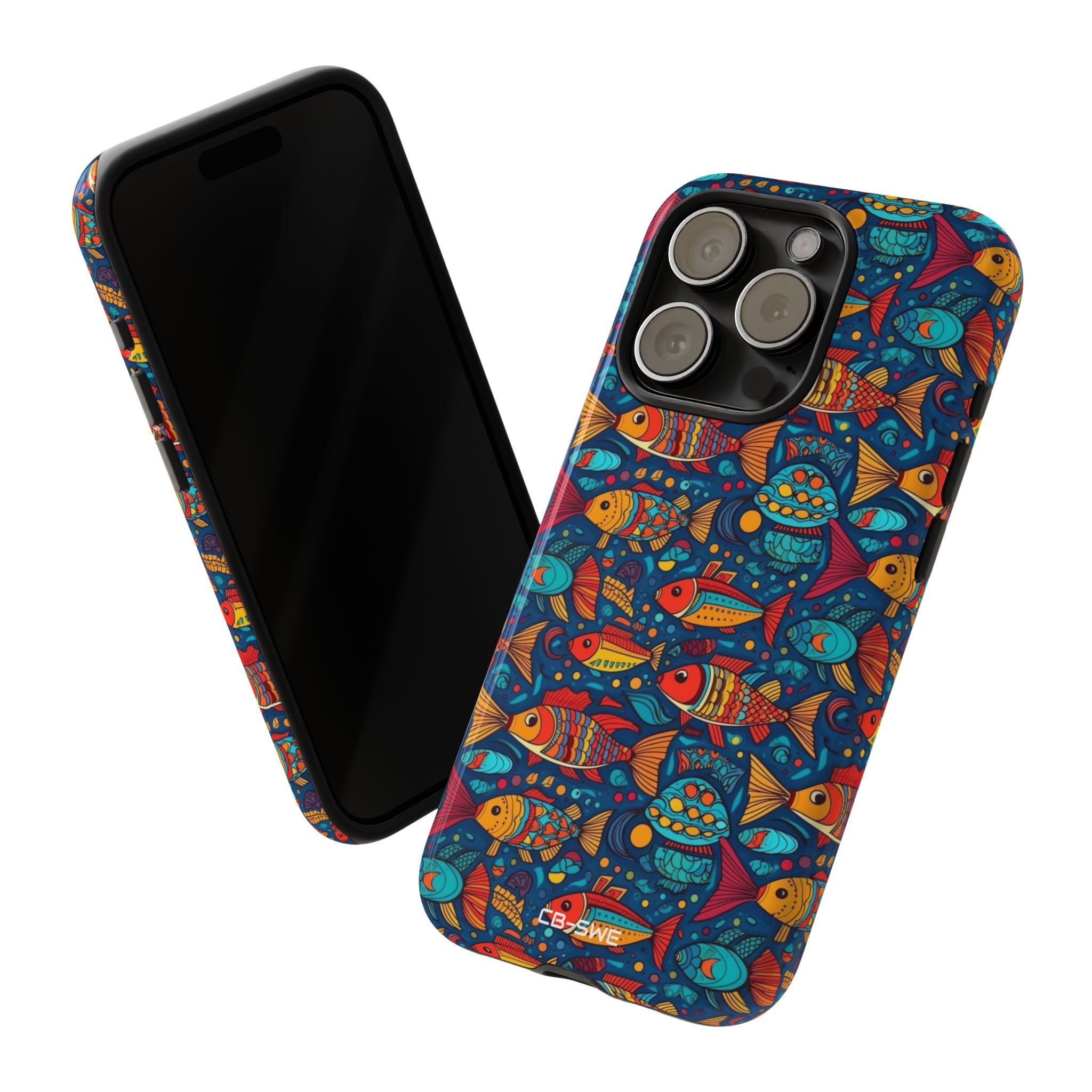Fish Dance Joyfully - iPhone Case
