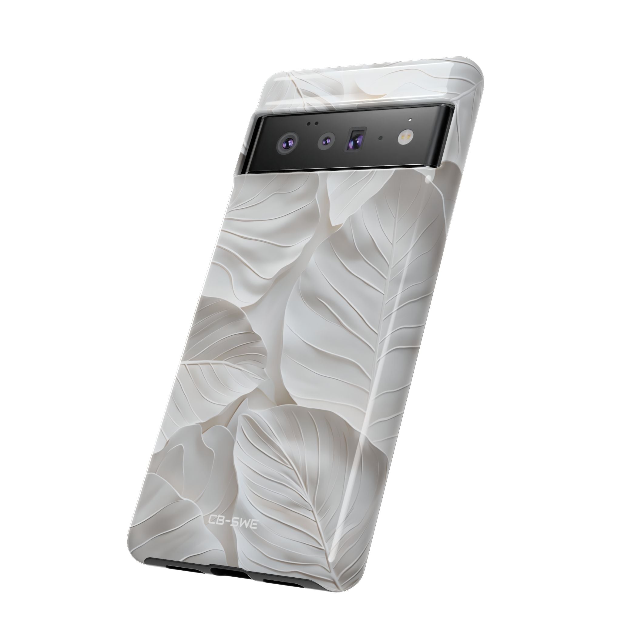 Elegant Leaf Relief - Google Pixel Case