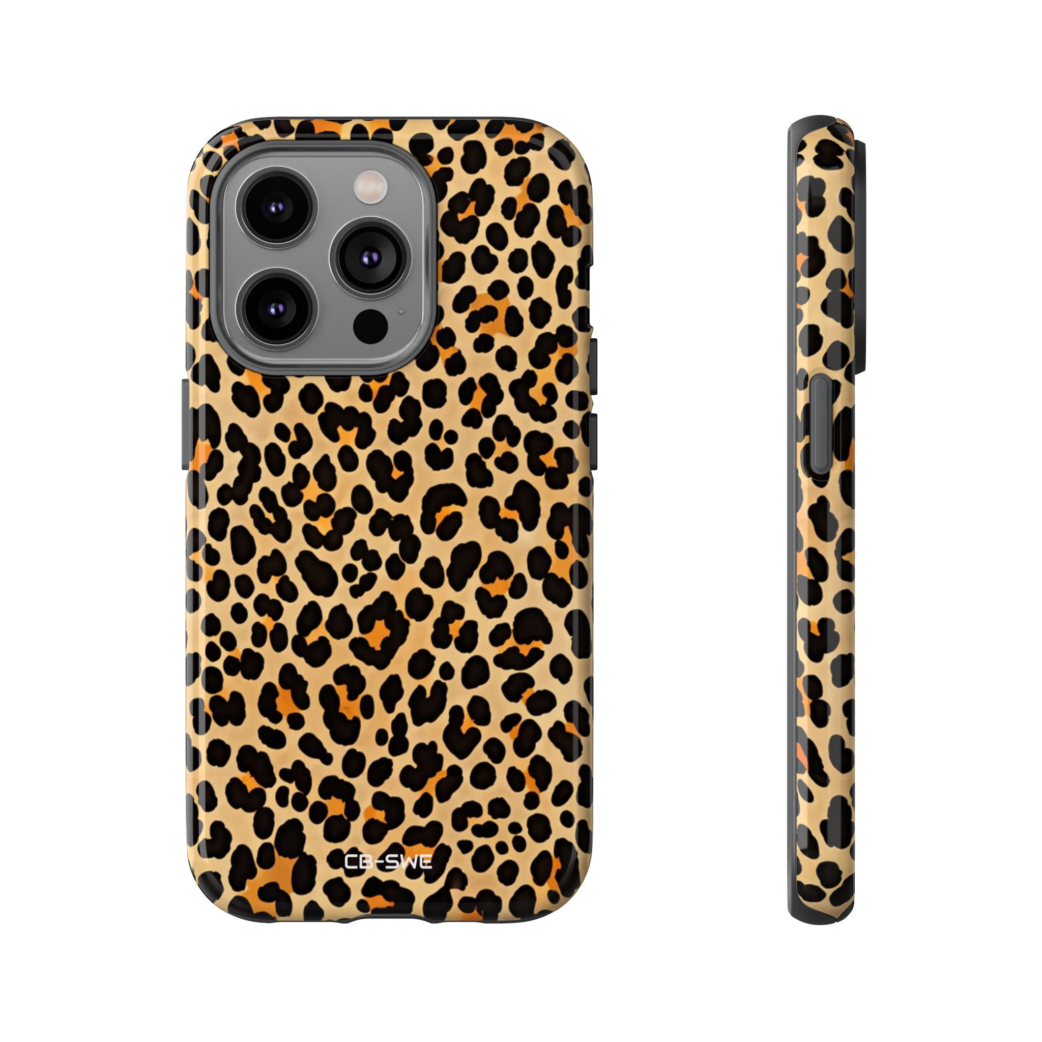 Leopard Print Elegance - iPhone Case