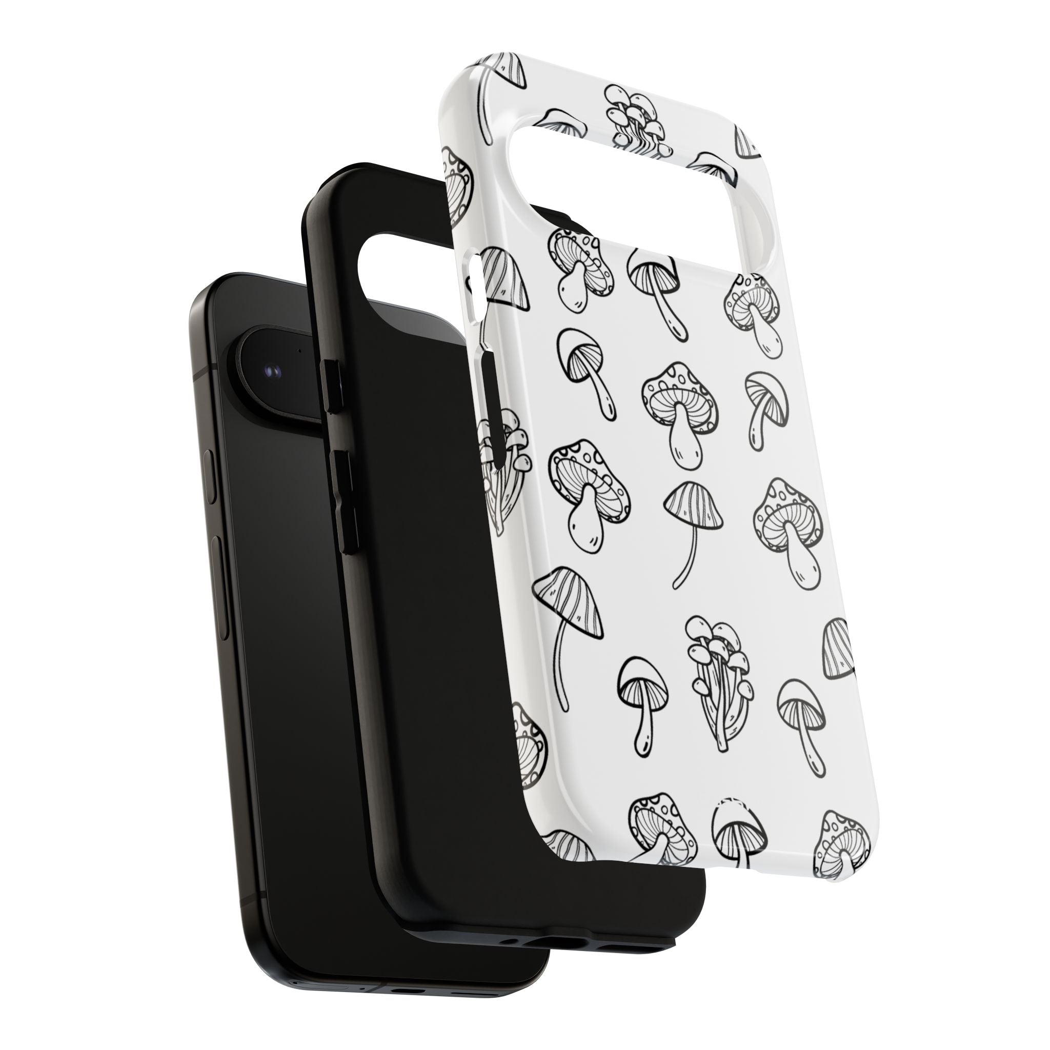 Mushroom Line Play - Google Pixel Case