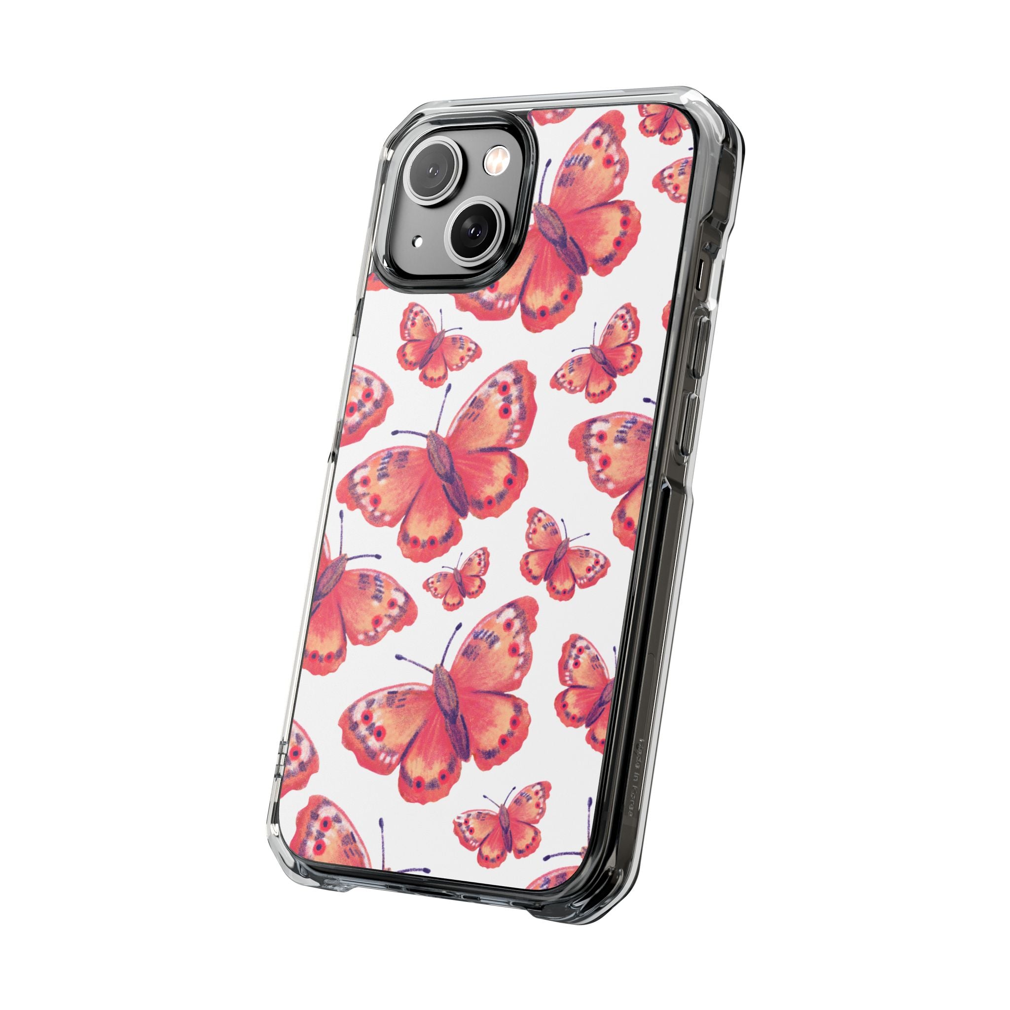 Vibrant Butterfly Dance iPhone Case - Impact
