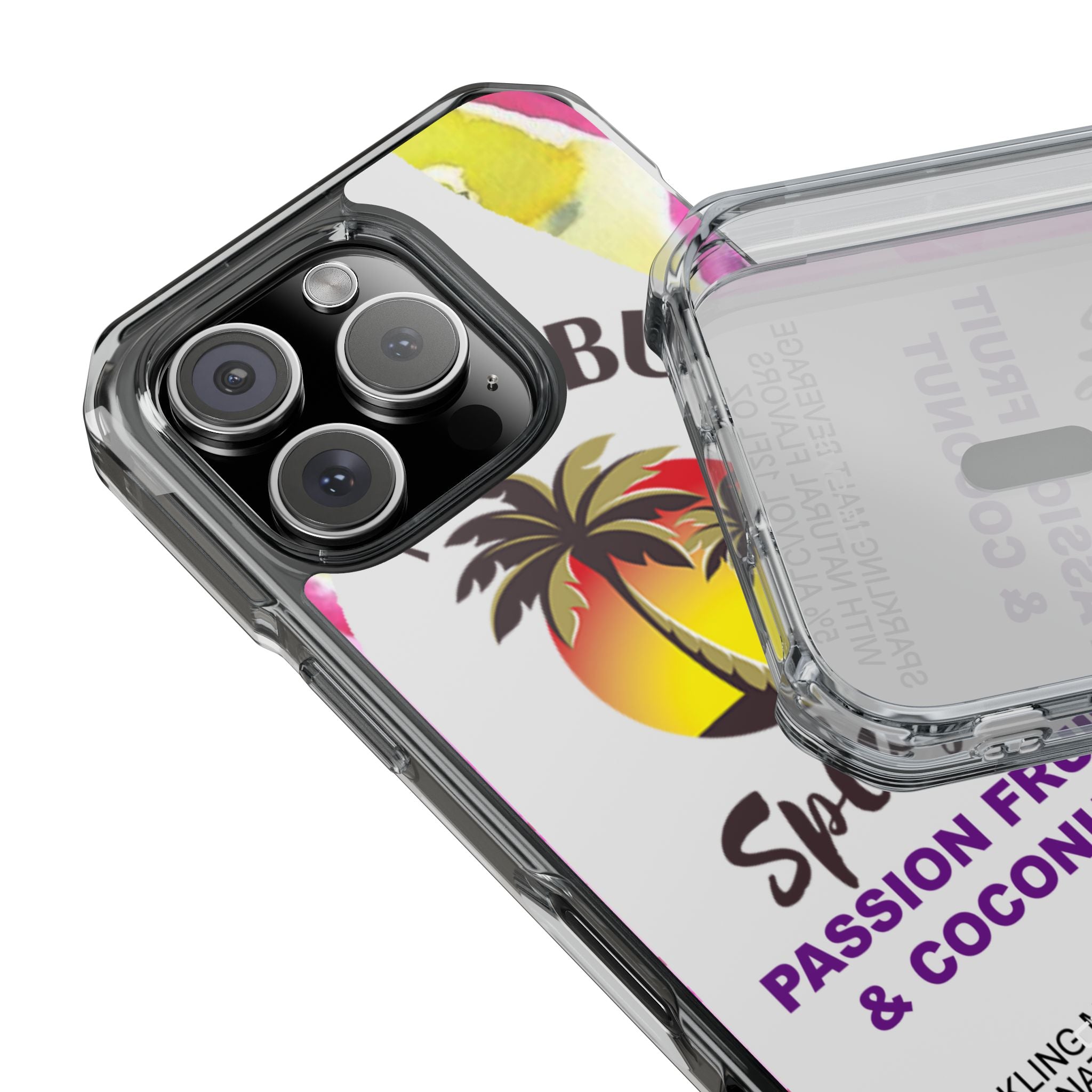 Tropical Sunset Splash iPhone Case - Impact
