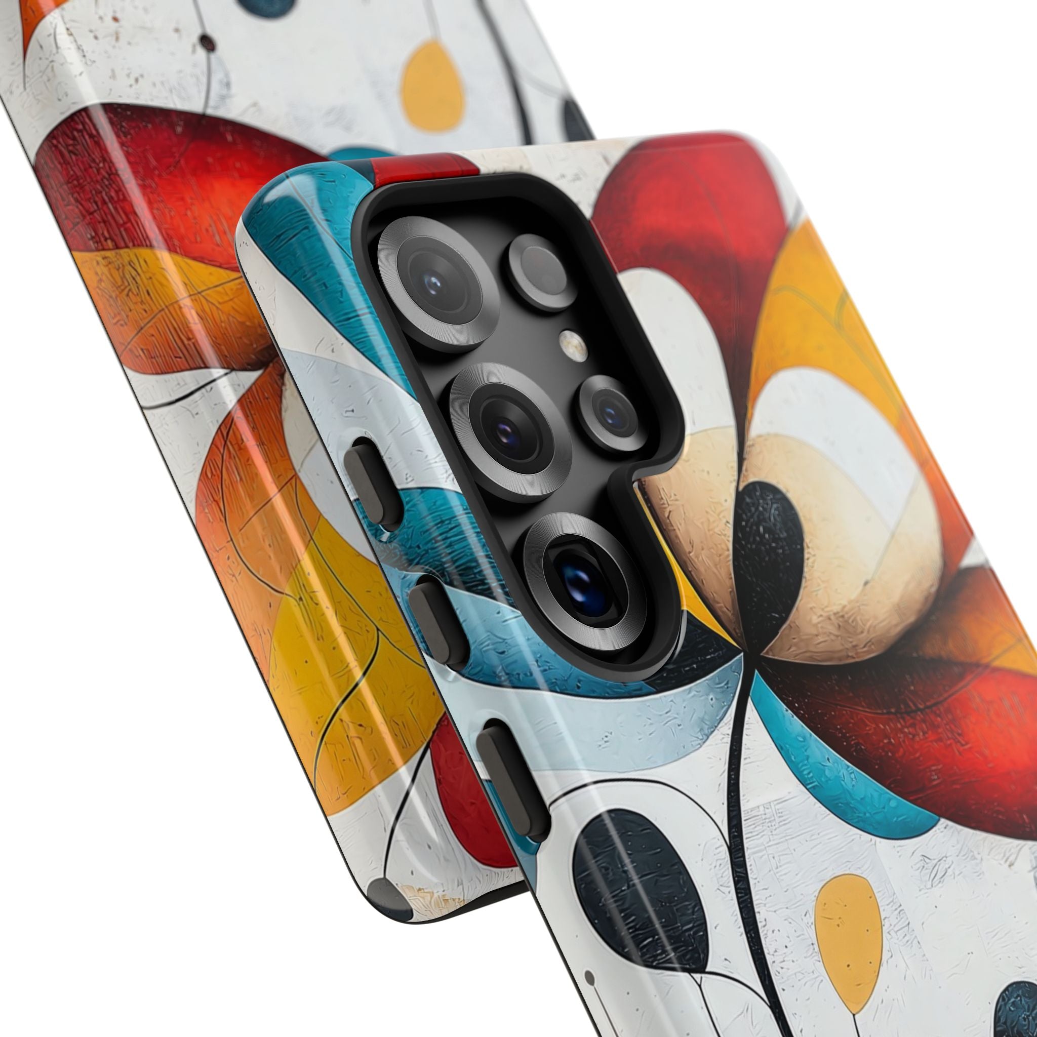 Vibrant Floral Symphony - Samsung Case