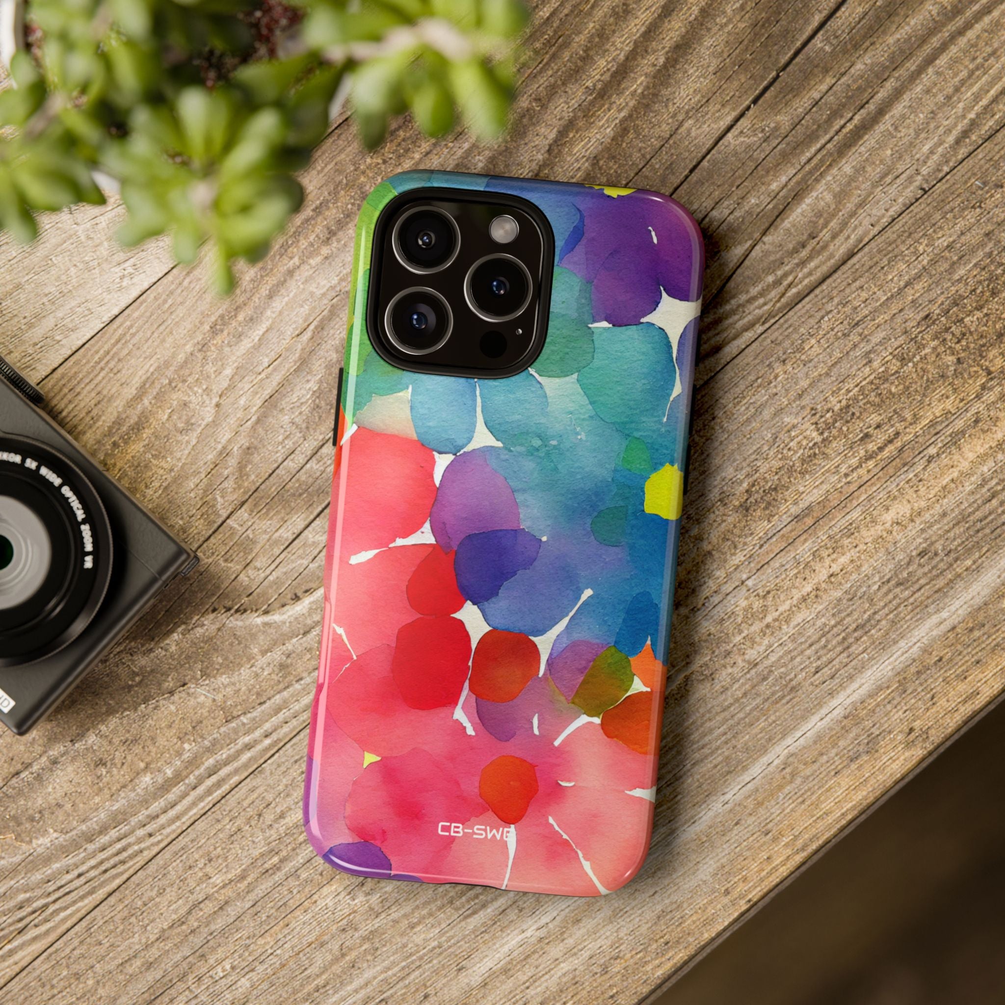 Fluid Color Petals - iPhone Case