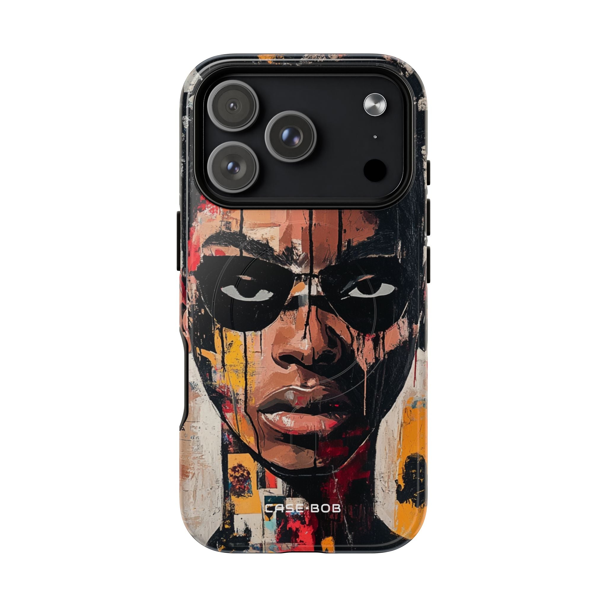 Masked Portrait Drips iPhone 17 Pro Case - Tough+