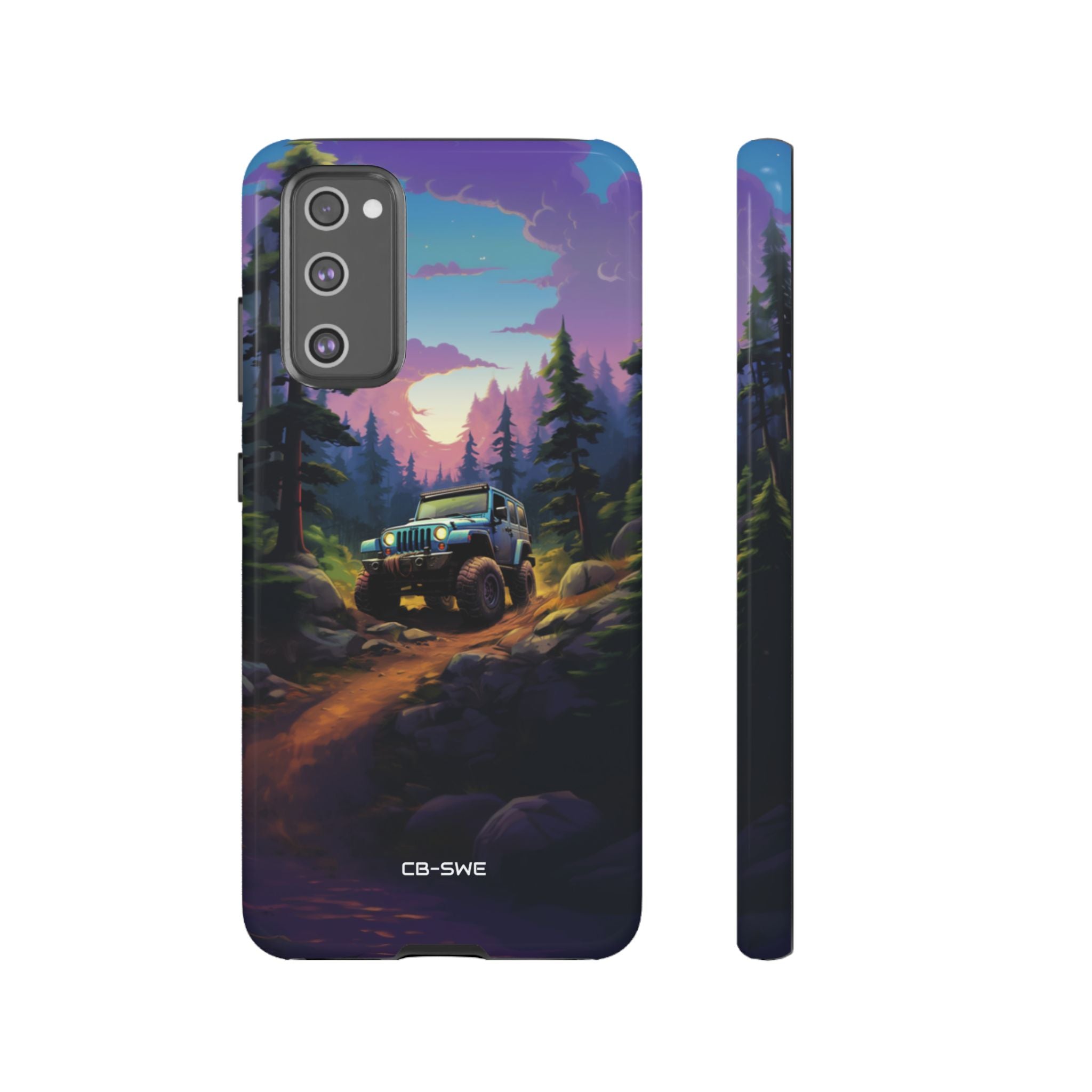 Sunset Forest Drive - Samsung Case