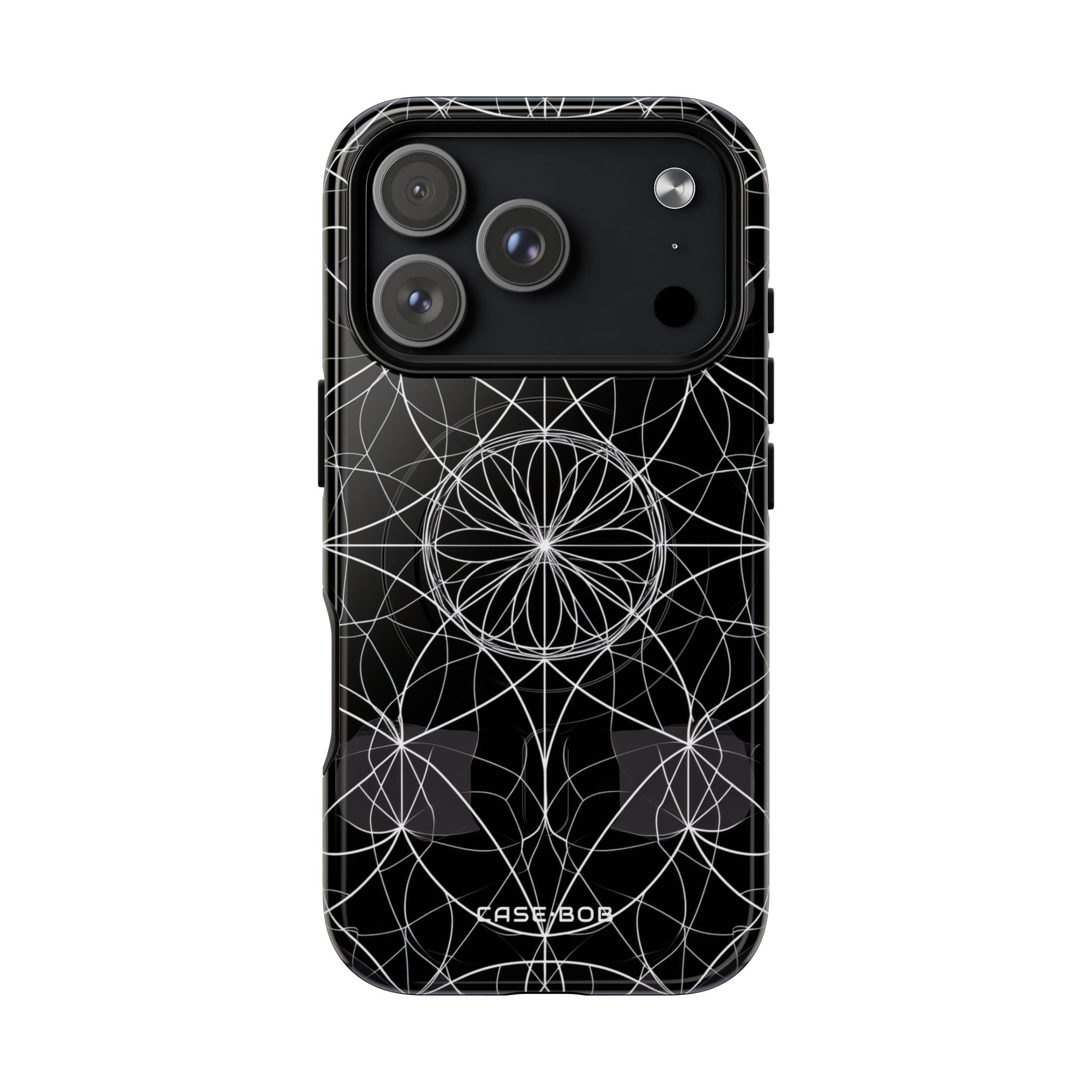 Radiant Petal Orbit iPhone 17 Pro Case - Tough+
