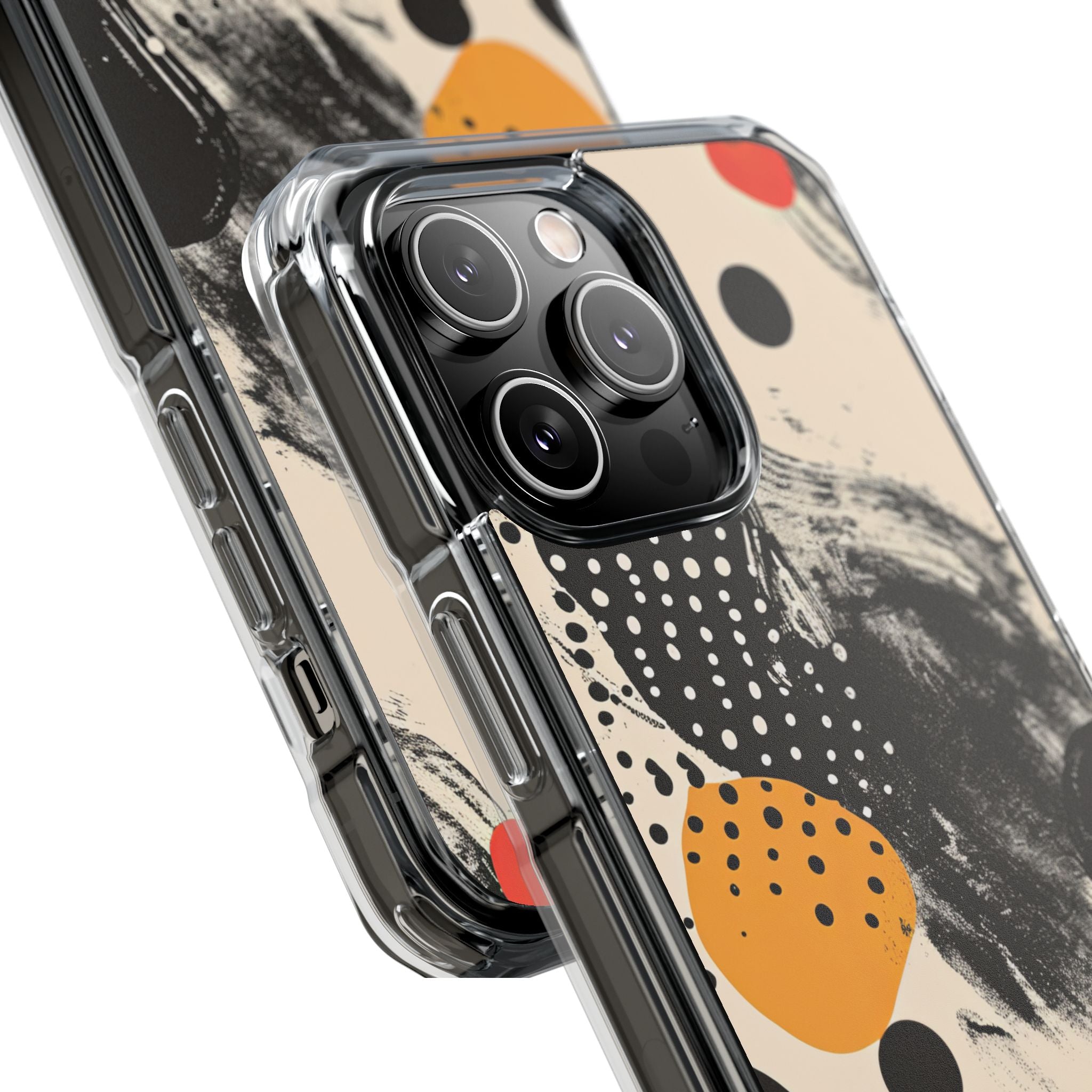 Swirl Chaos Geometry iPhone 14 - Impact Clear+