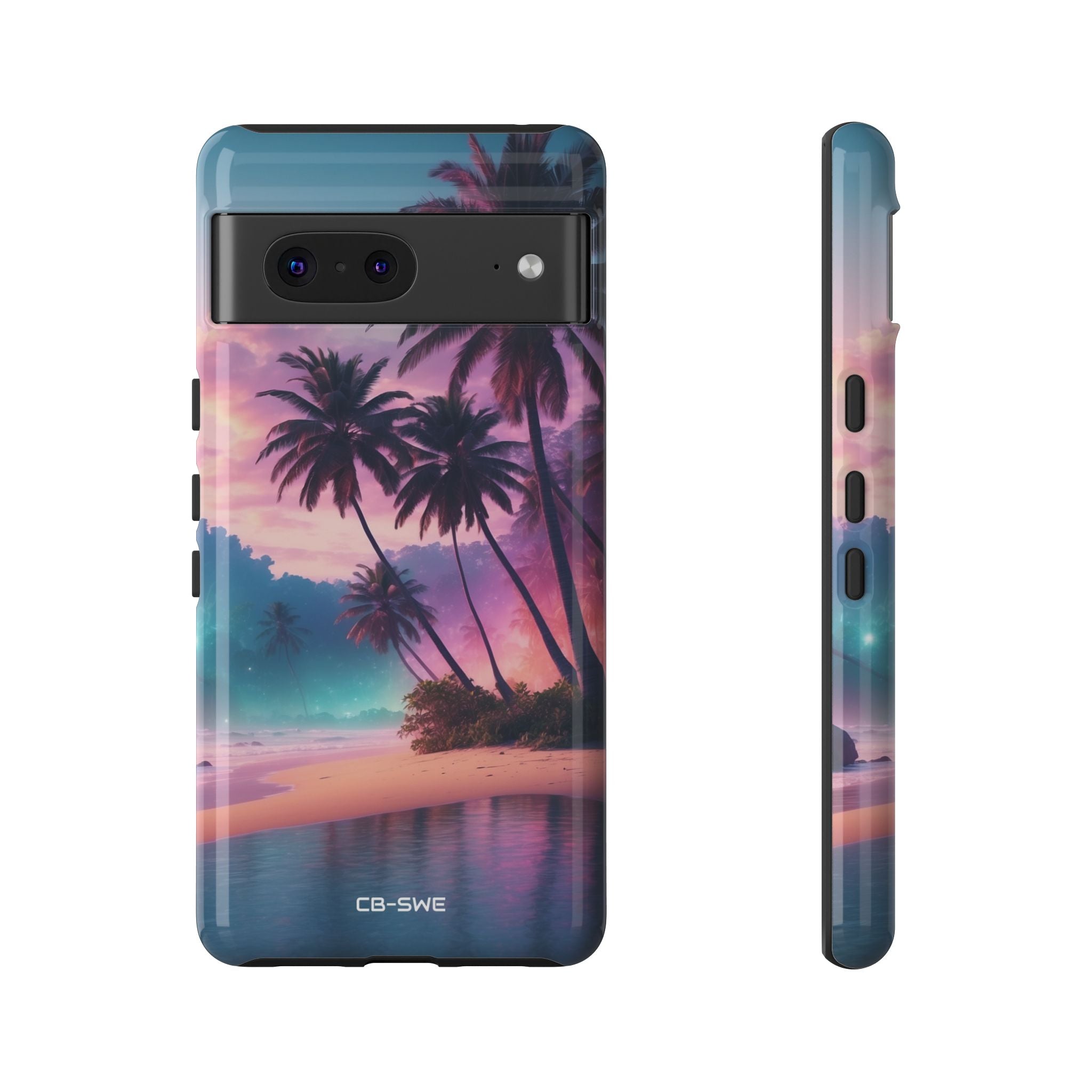 Ethereal Waves Crash - Google Pixel Case
