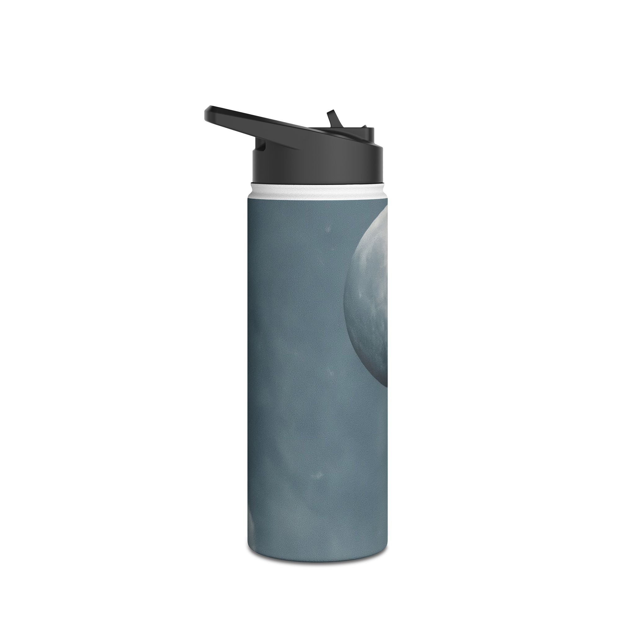 Moon Balloon Blue - Stainless Steel Water Bottle