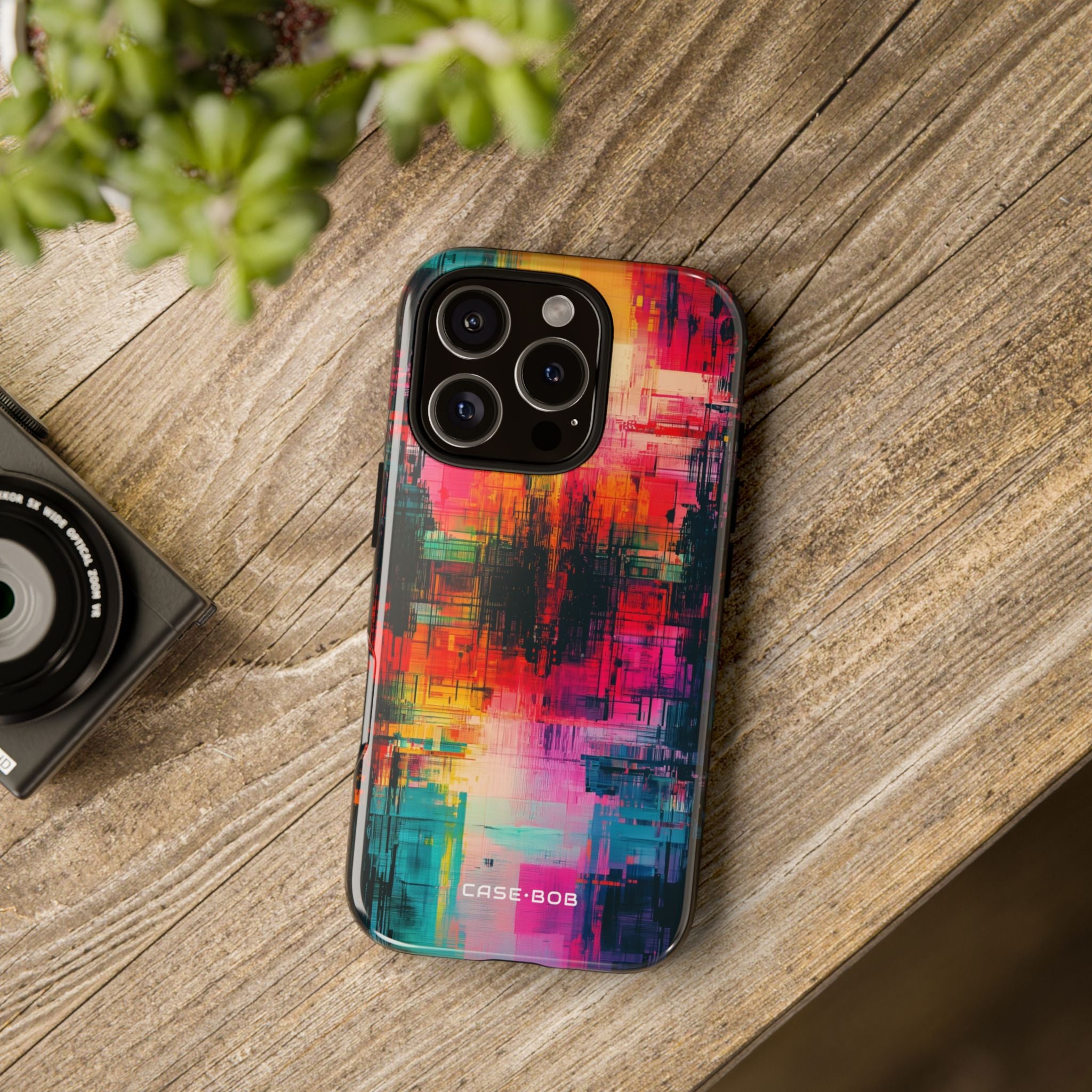 Sunset Prism iPhone 16 Pro Case - Tough