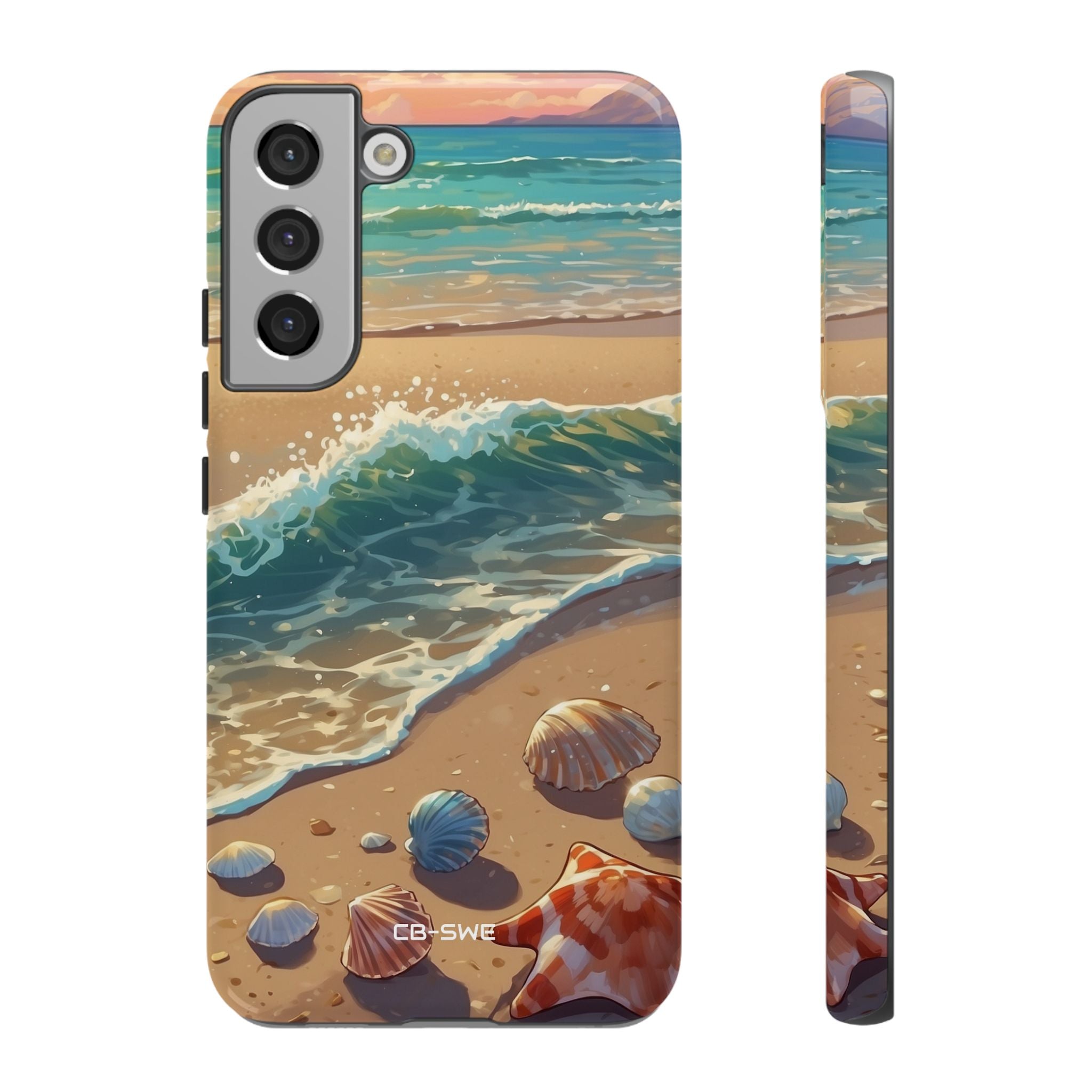 Seashells Kiss Shore - Samsung Case