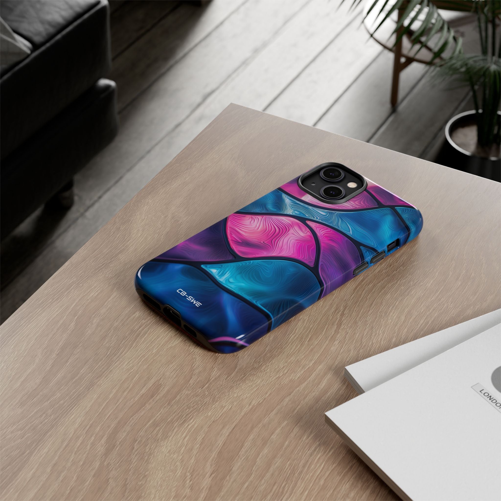 Shimmering Waves Flow - iPhone Case