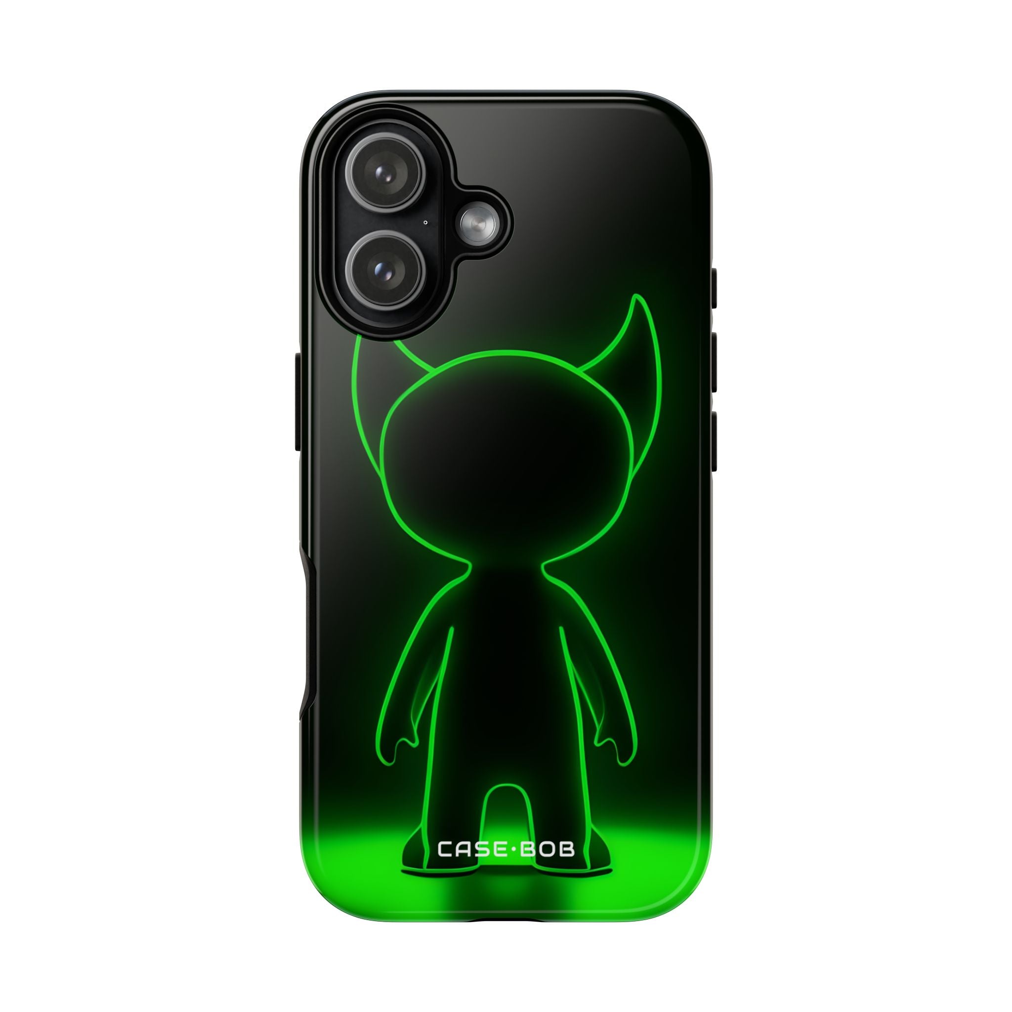 Neon Horned Glow iPhone 17 Case - Tough