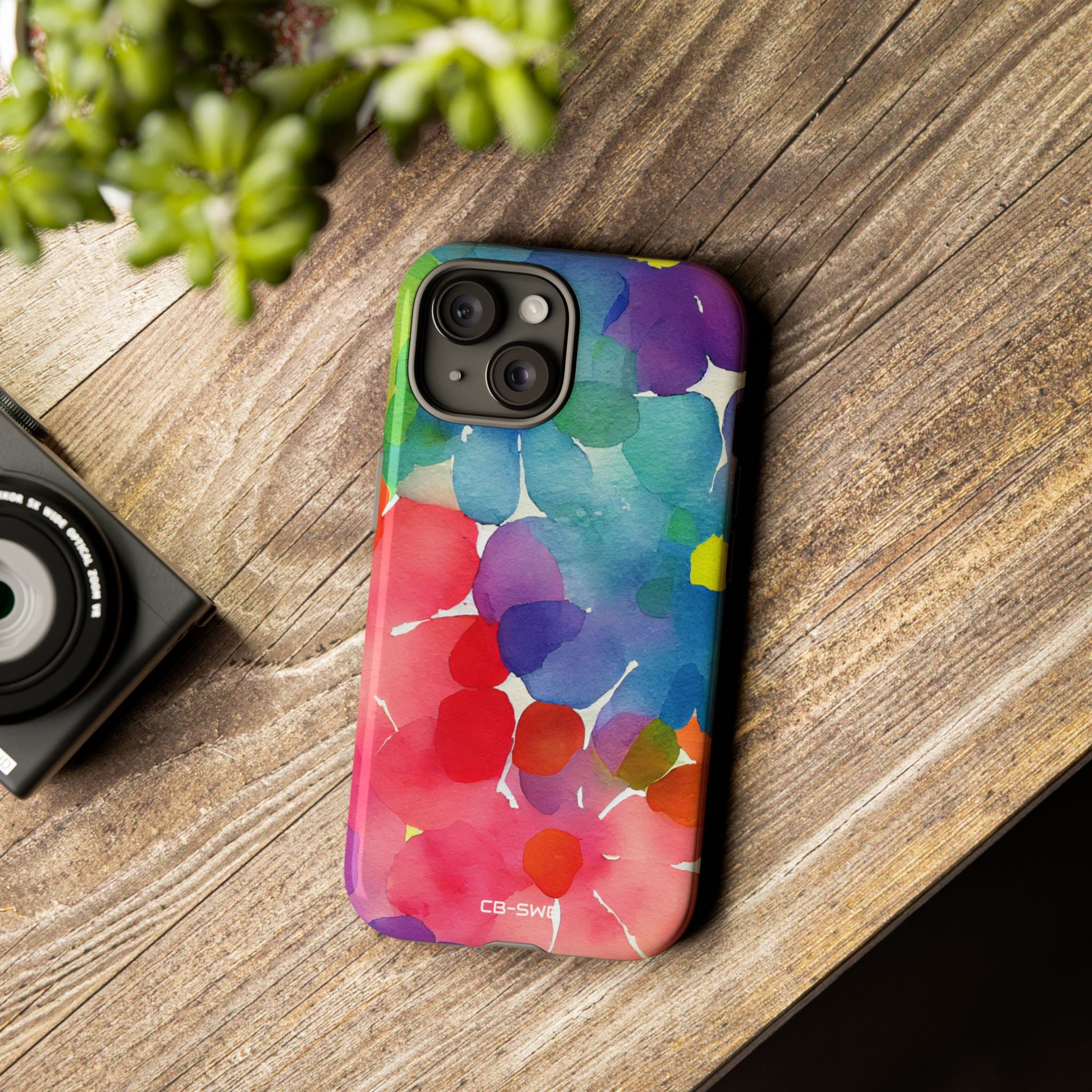 Fluid Color Petals - iPhone Case