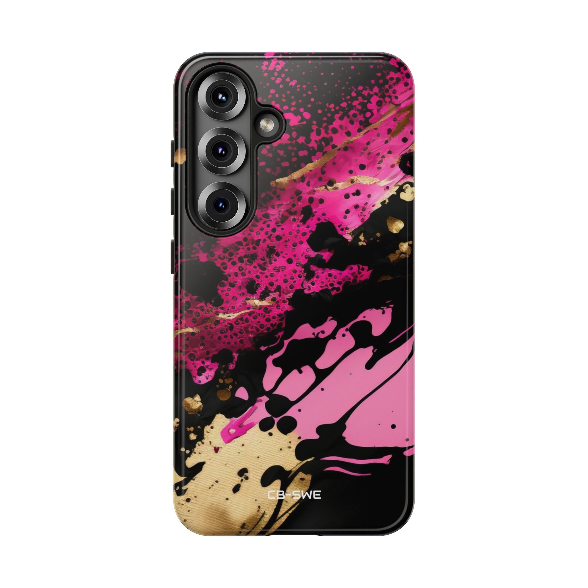 Dynamic Splatter Elegance - Samsung Case