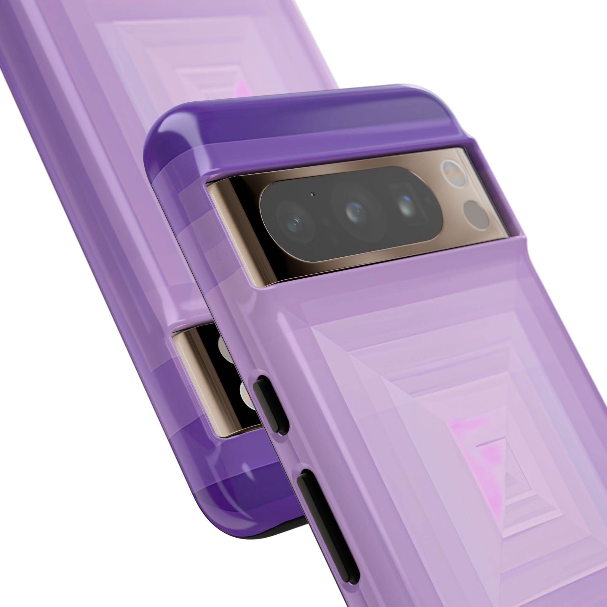 Vortice Geometrico Viola Google Pixel 8 - Tough
