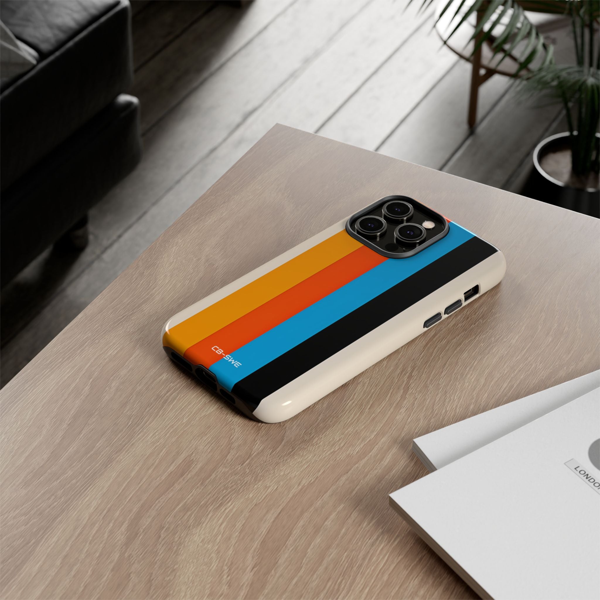 Colorful Harmony Stripes - iPhone Case