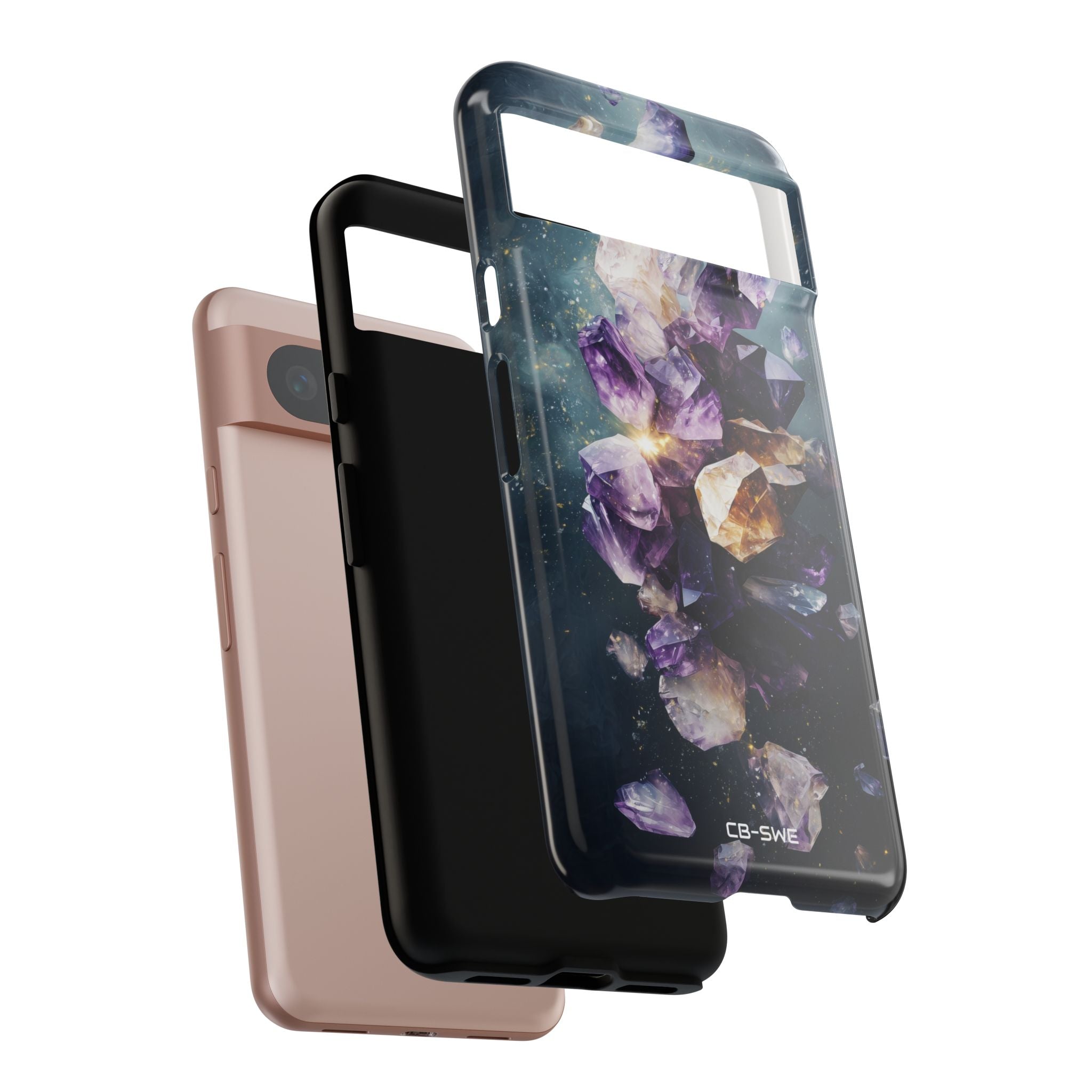 Crystal Forms Emerge - Google Pixel Case