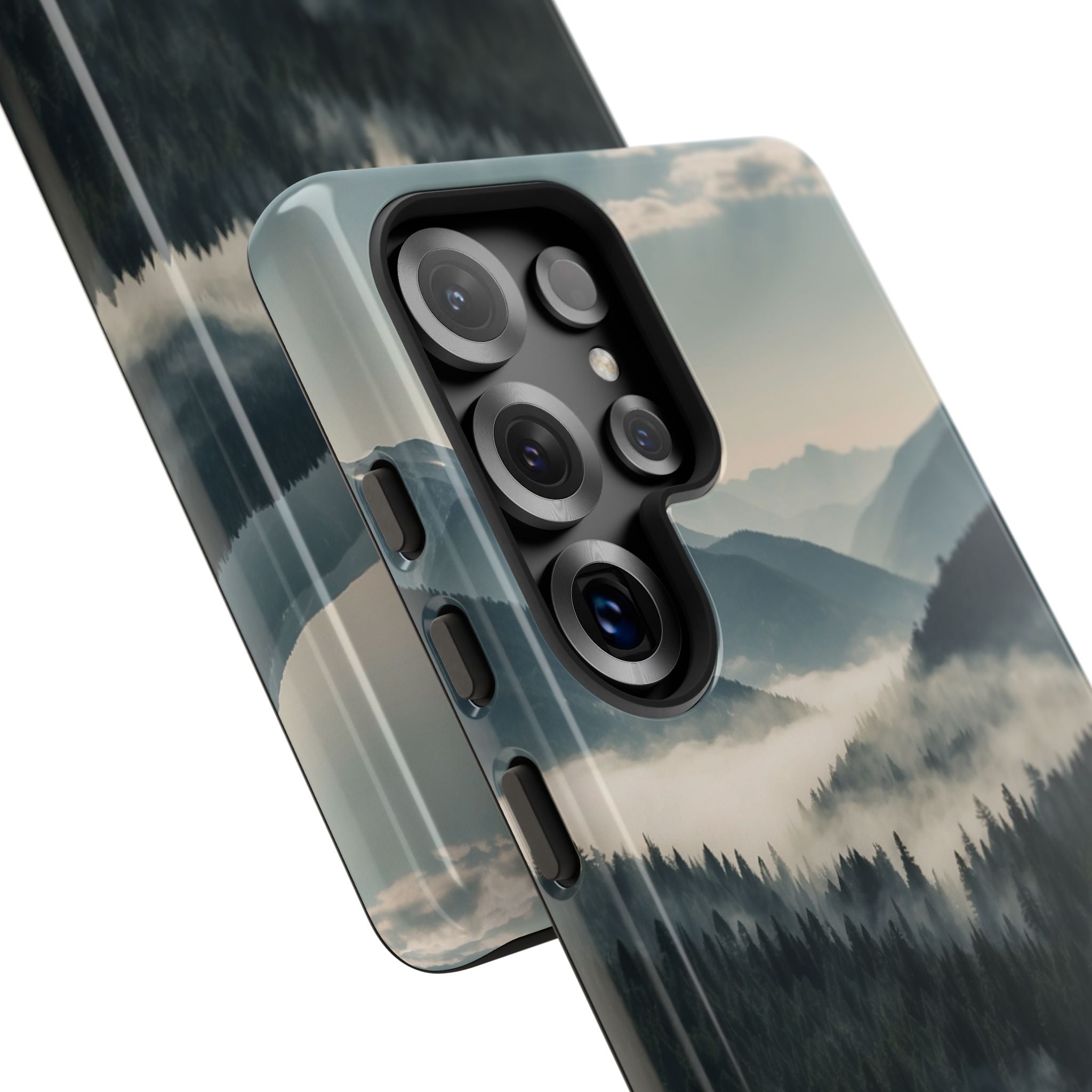 Misty Forest Embrace - Samsung Case