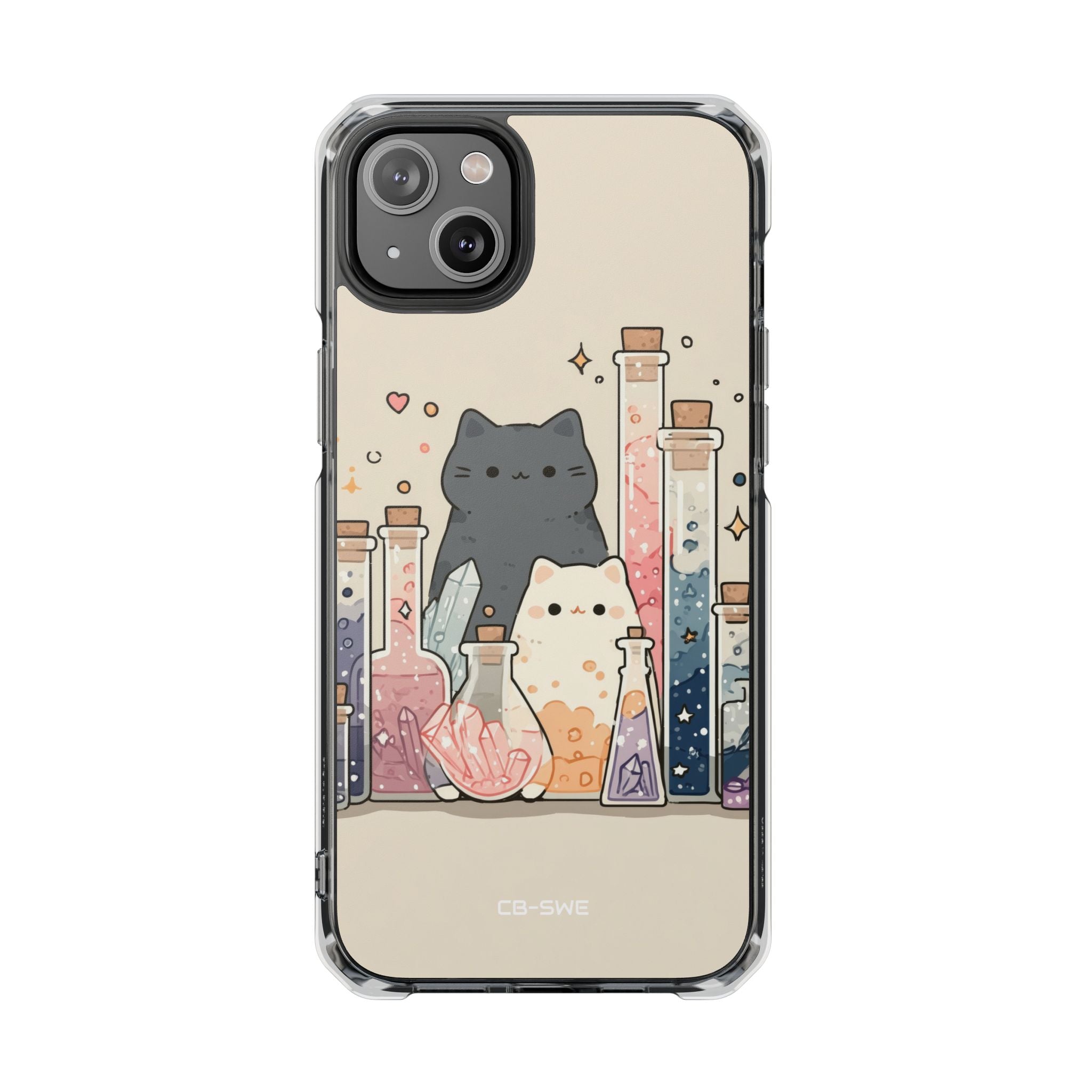 Cats Brew Potions iPhone Case - Impact