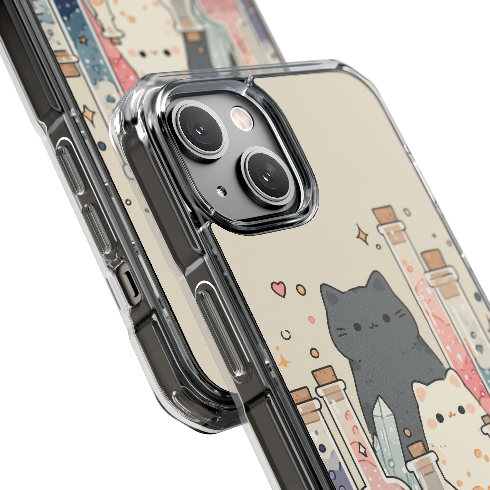 Cats Brew Potions iPhone Case - Impact
