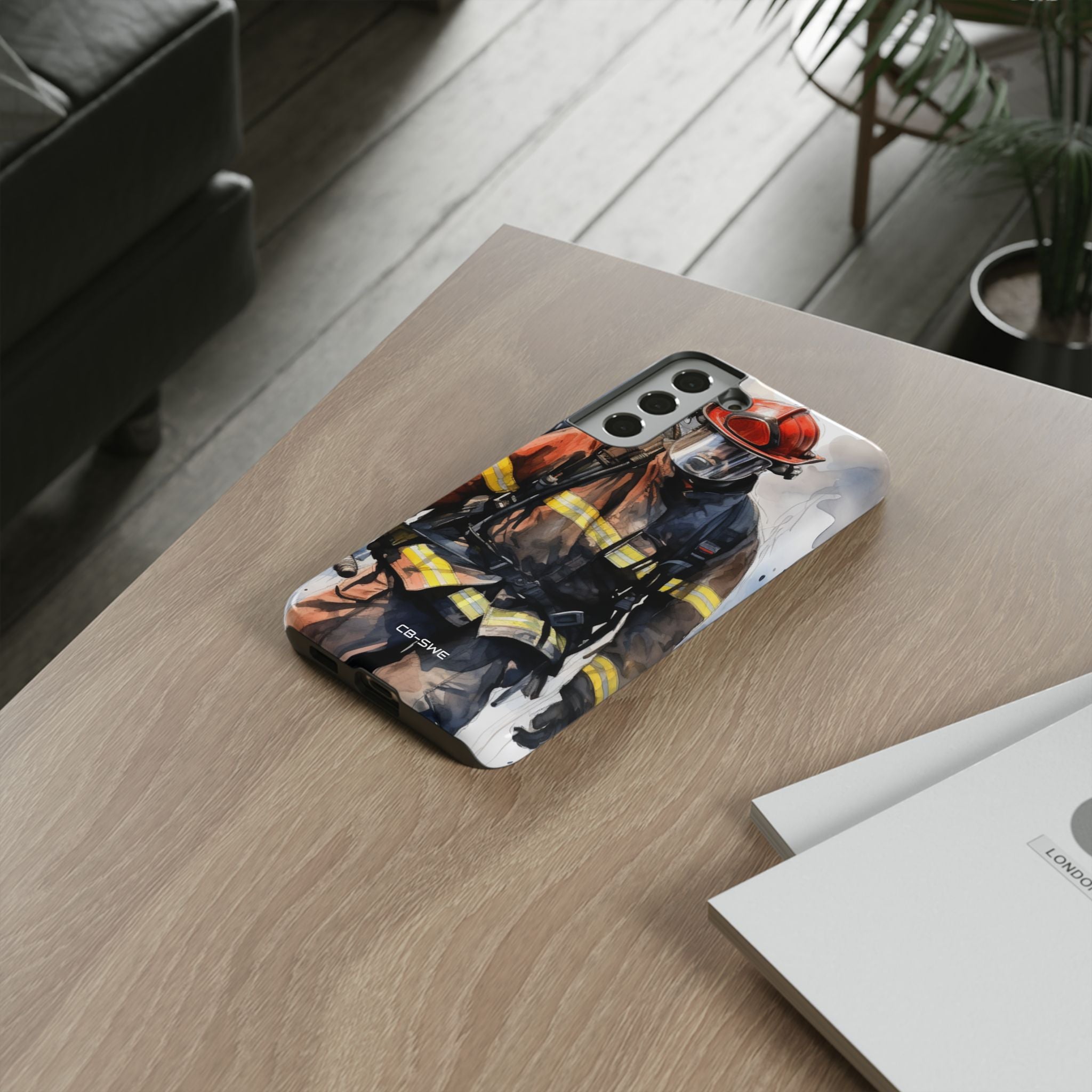 Firefighter In Motion - Samsung Case