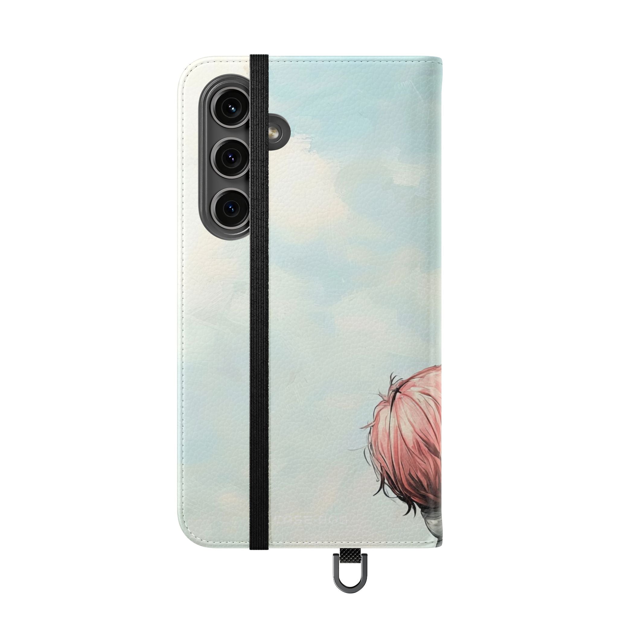 Heart Balloon Whimsy - Samsung S24 Plus Case - Wallet