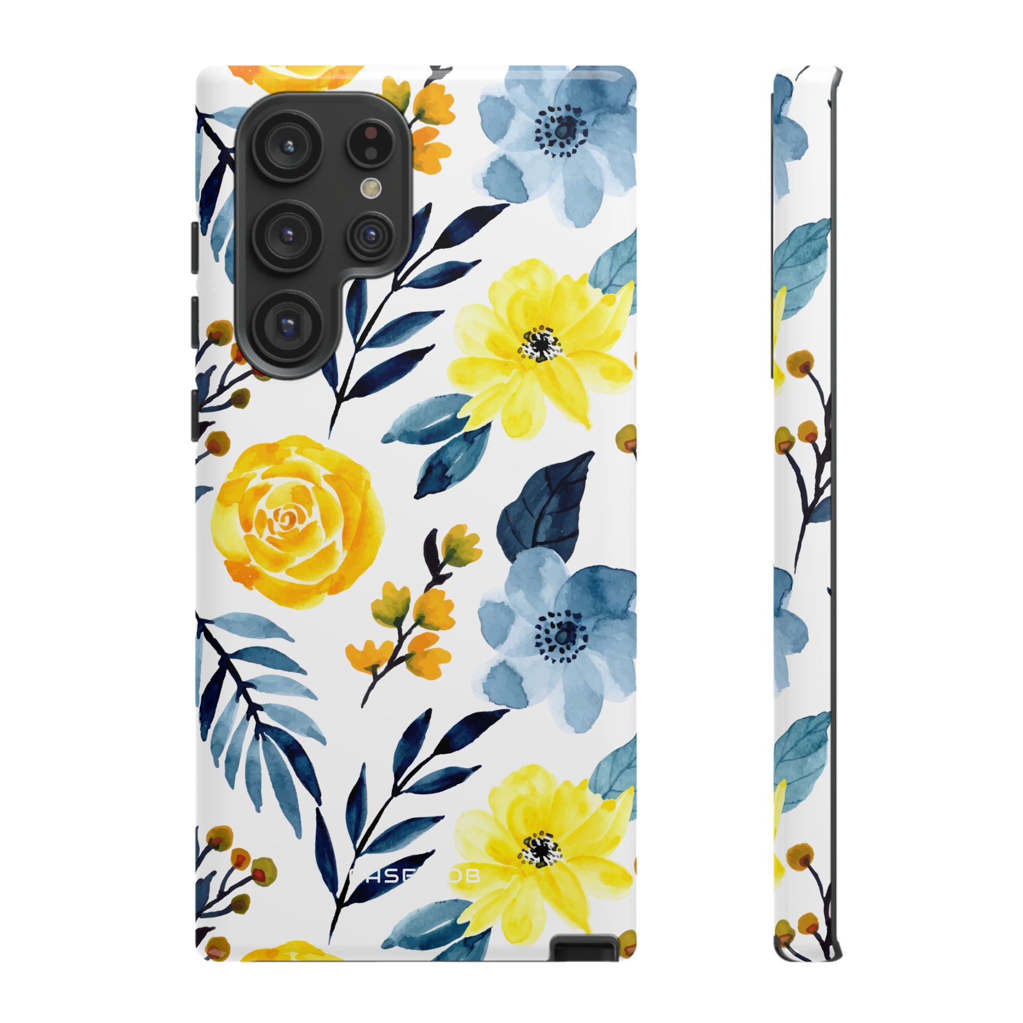 Golden Bloom Samsung S22 Ultra Case - Tough