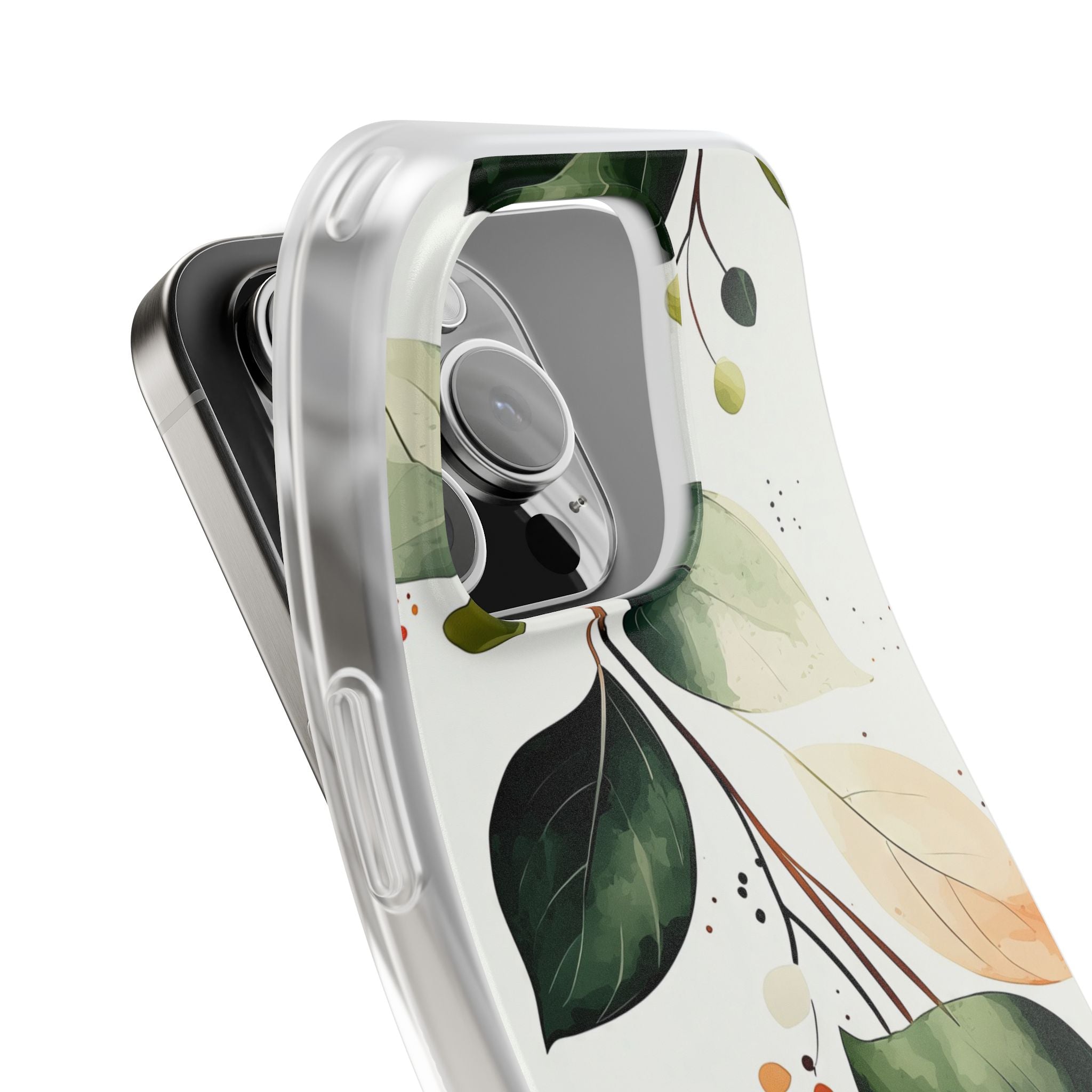 Greenberry Branch iPhone 16 Pro Case - Soft
