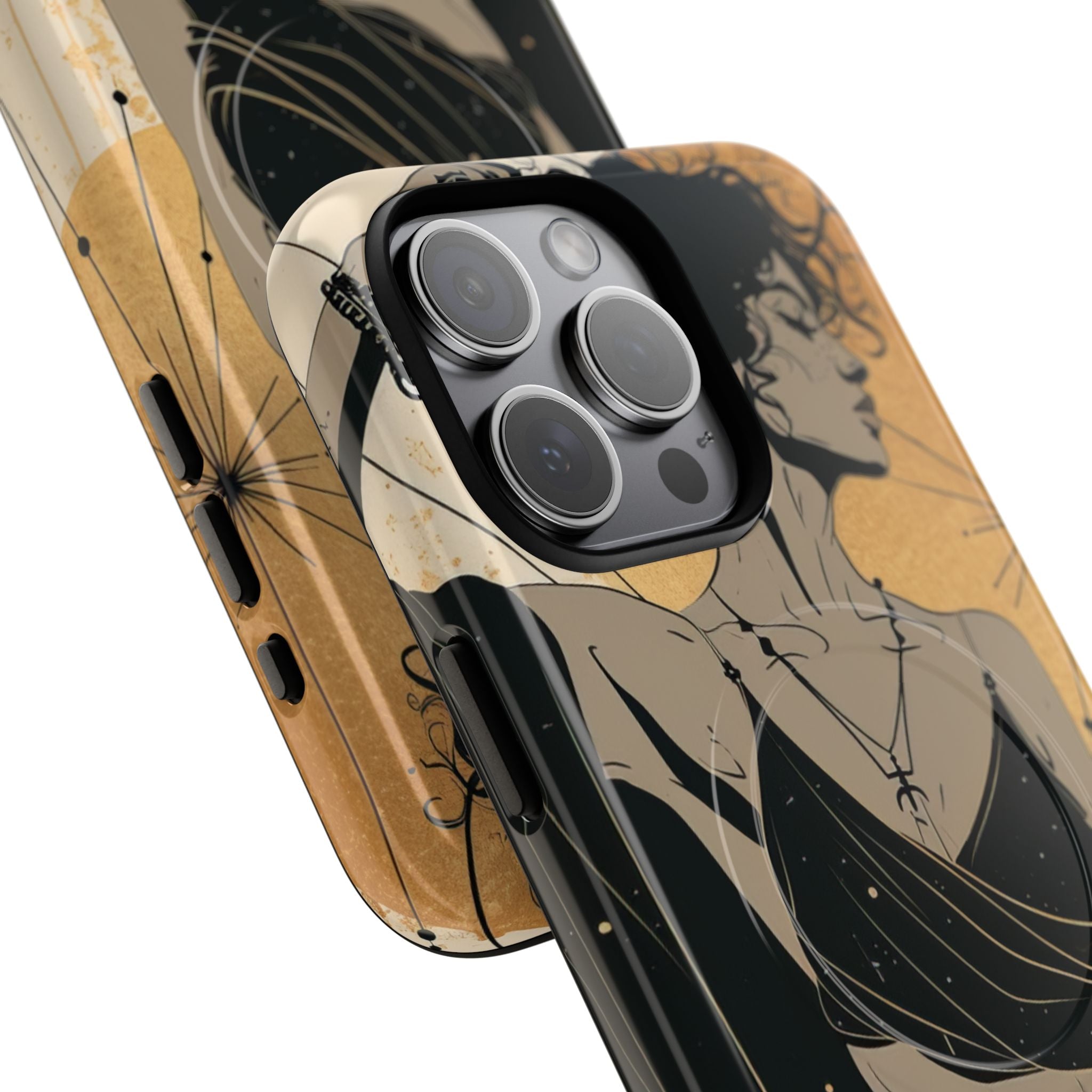 Golden Silence Motion iPhone 15 - Tough+