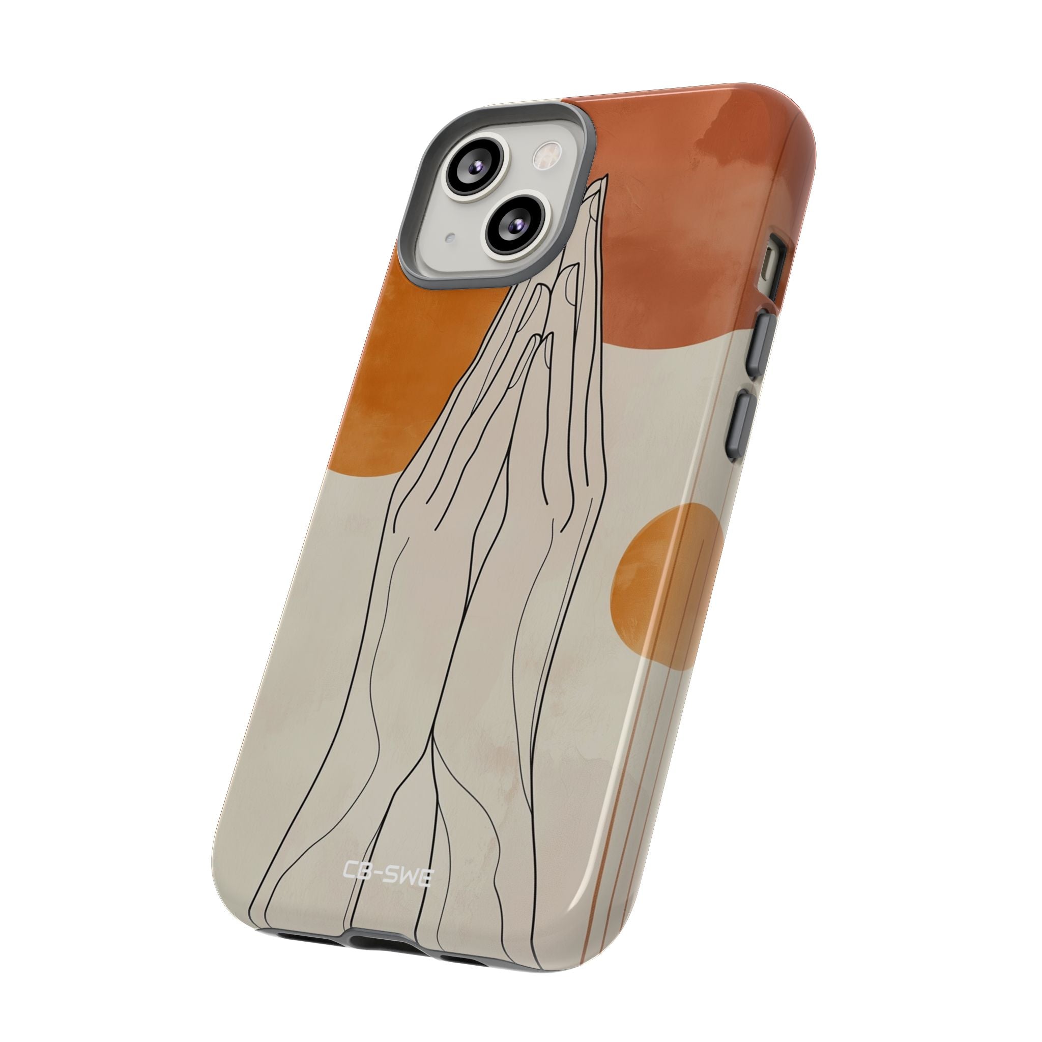 Prayers Encircle Hands - iPhone Case