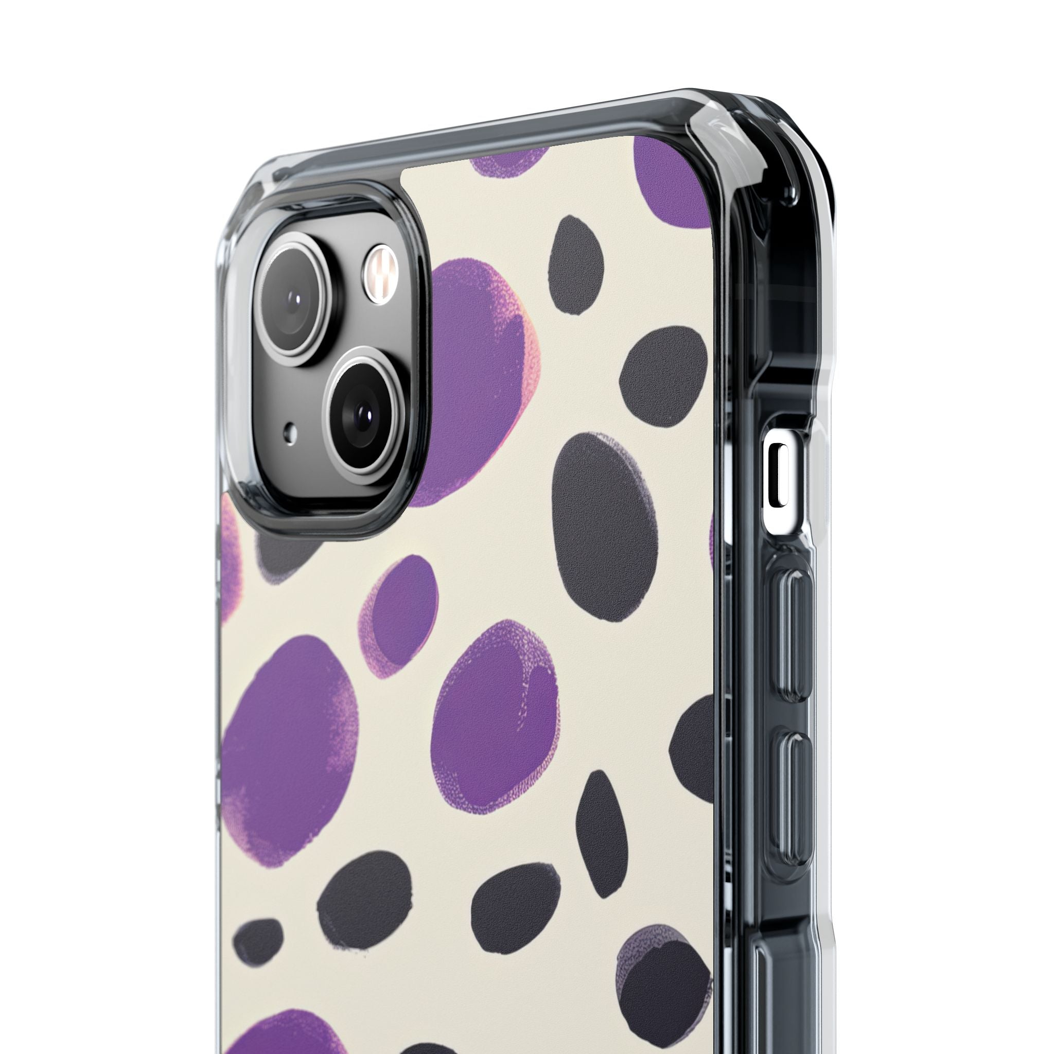 Purple Pebble Dance iPhone 14 - Impact Clear+