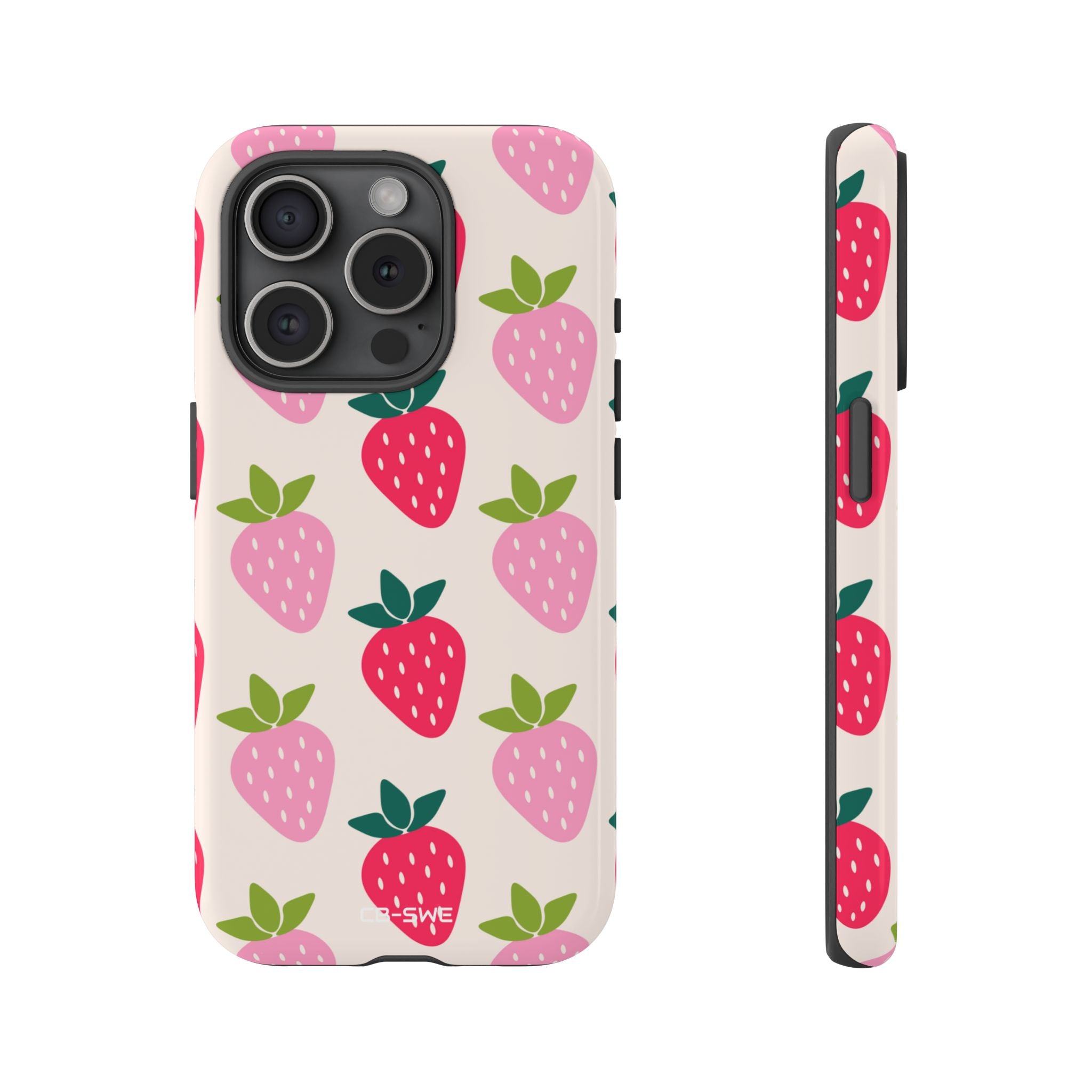 Vibrant Strawberry Rhythm - iPhone Case