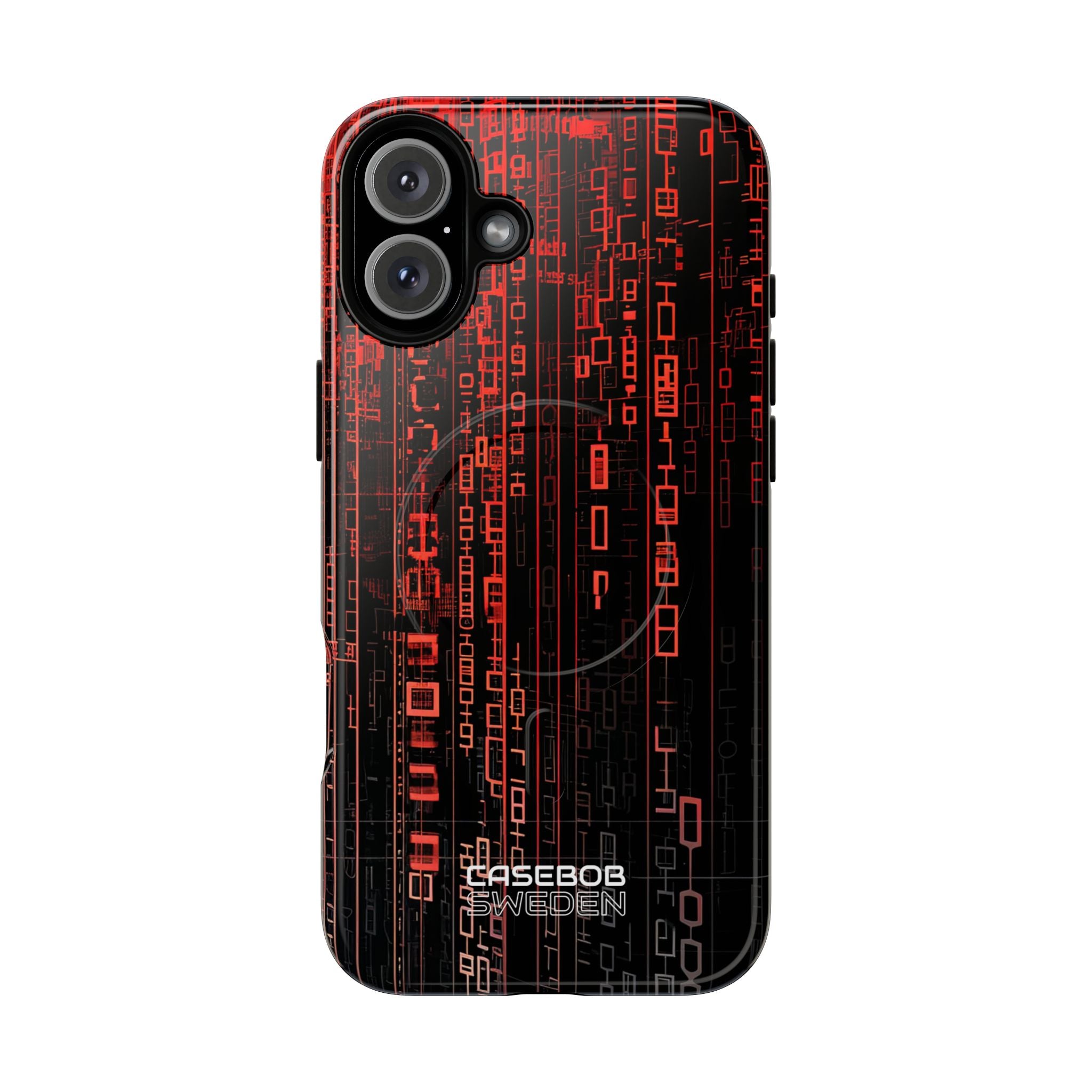Neon Circuit Dreams iPhone 16 - Tough+