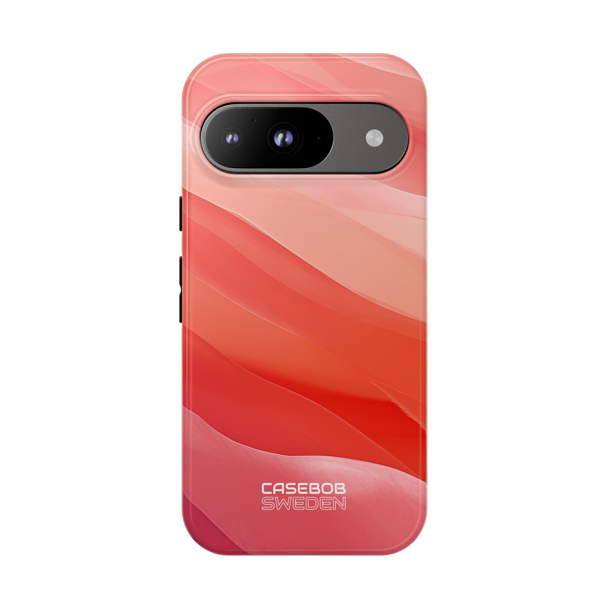 Flowing Coral Waves Google Pixel 9 - Tough