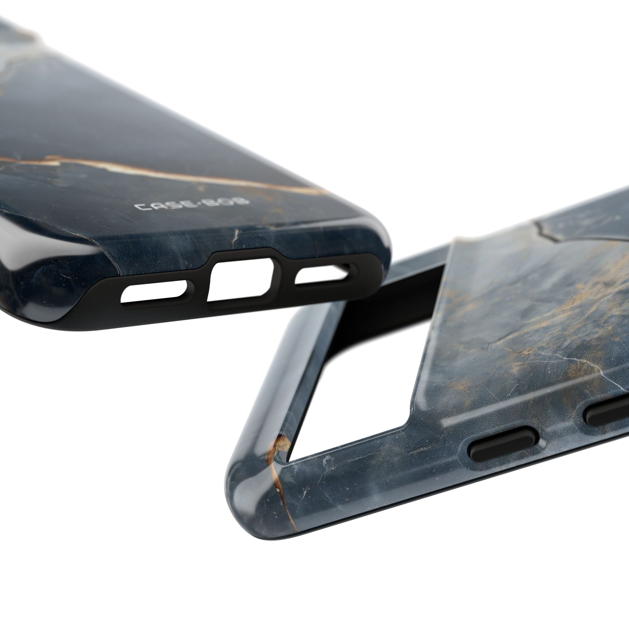 Jagged Vein Navy Google Pixel 8 Case - Tough