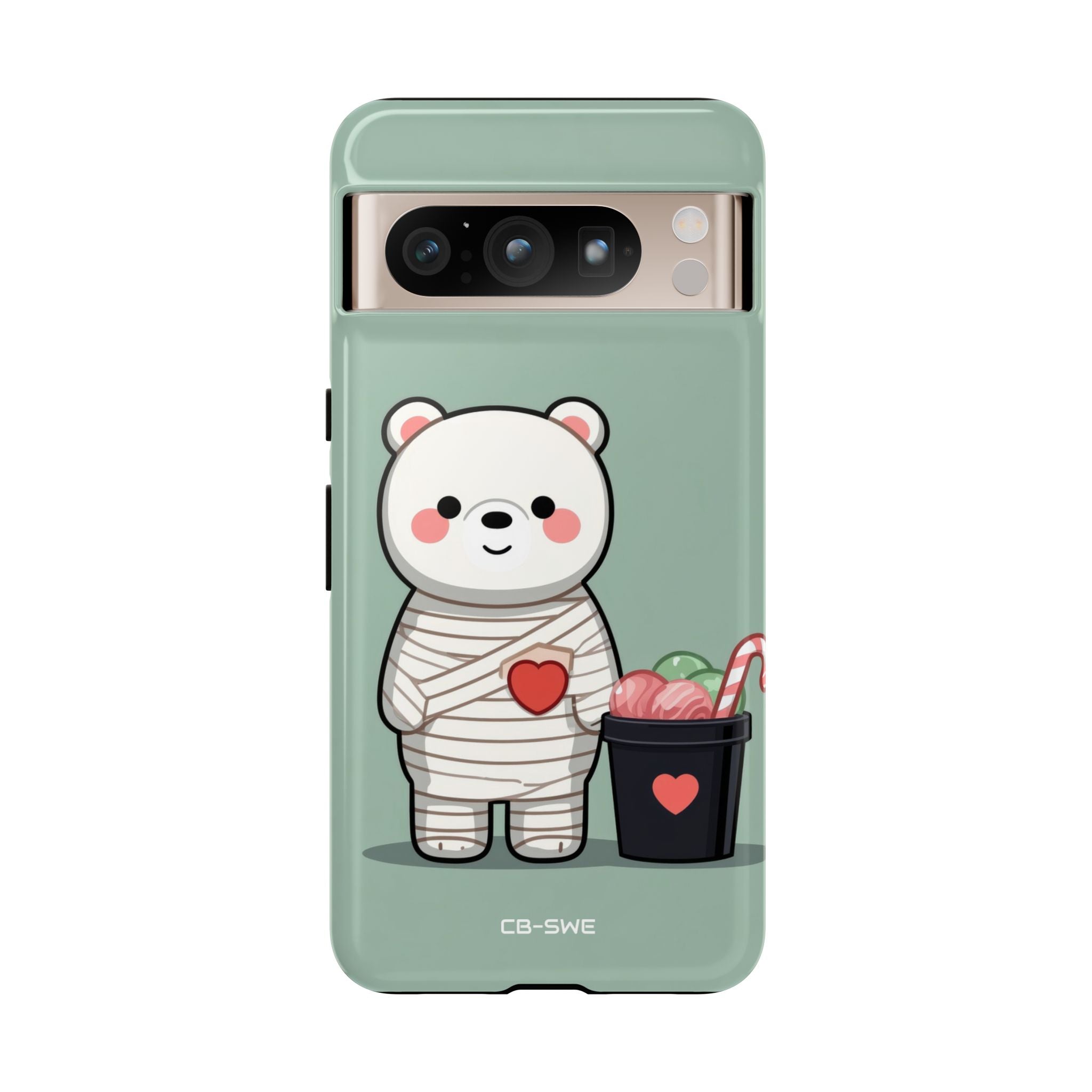 Mummy Bear Smiles Bright - Google Pixel Case